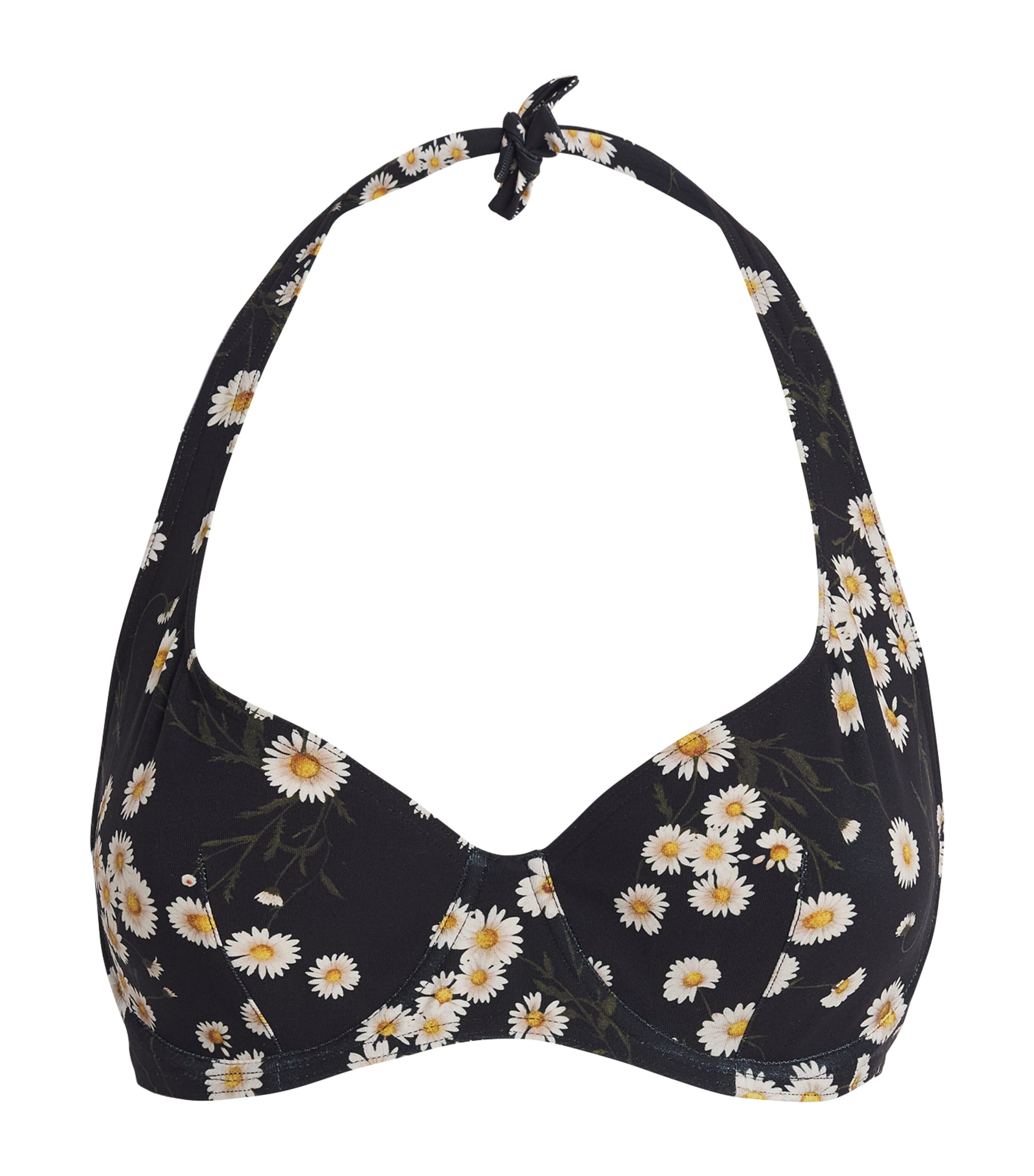 Eres Passionnel Floral-print Bikini Top