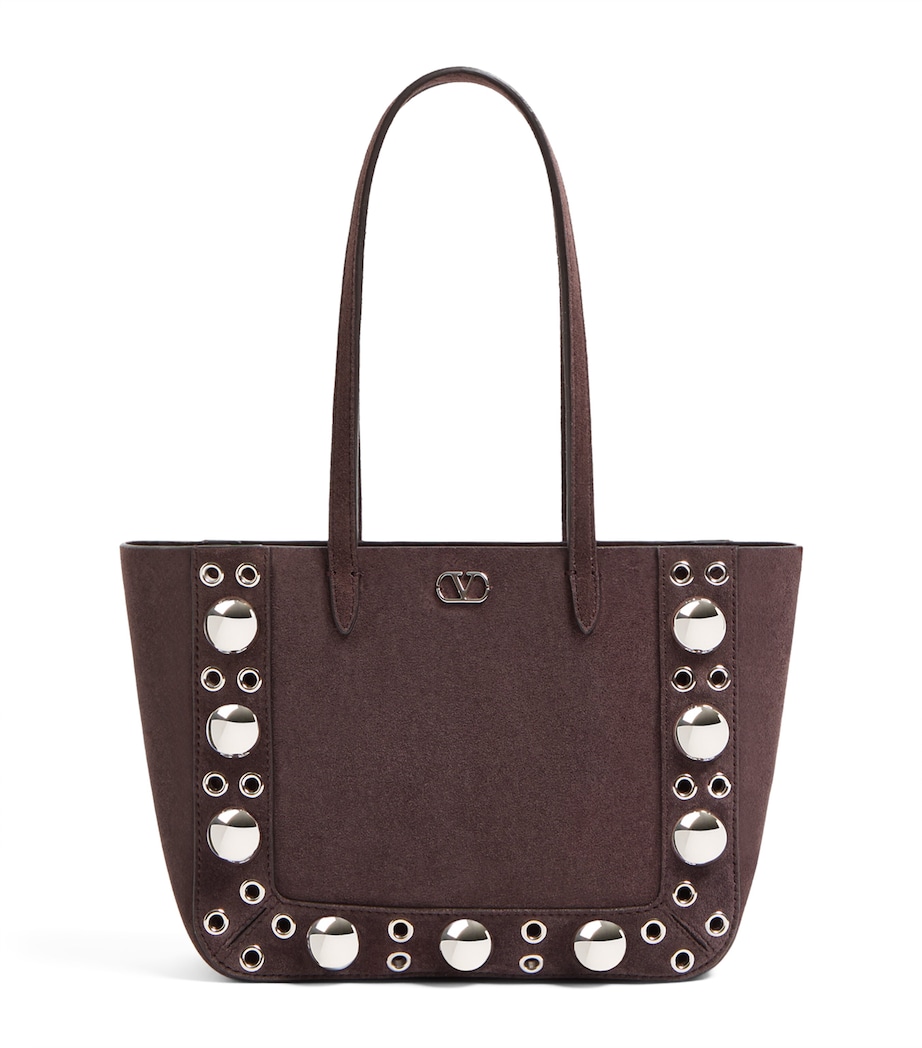 Mini Suede Nellcote Tote Bag 0TO Image 1