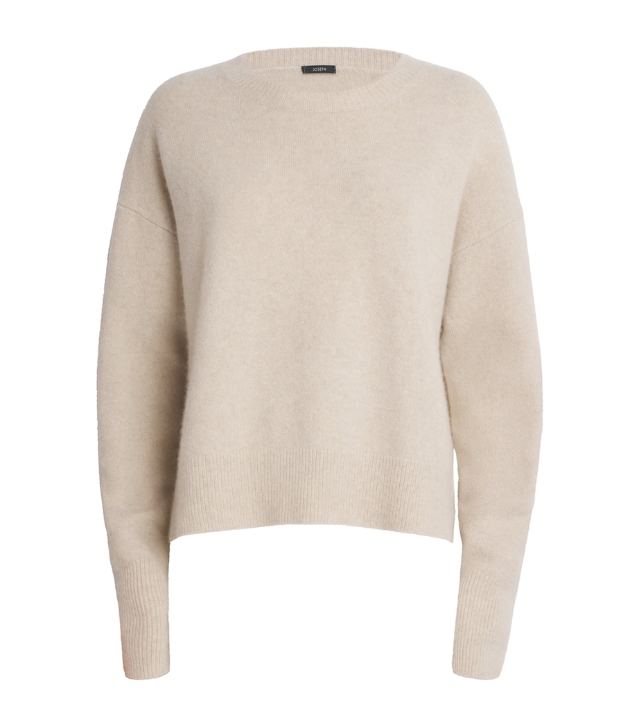 Cashmere-Blend Brushed Sweater AFFOGATO Image 1