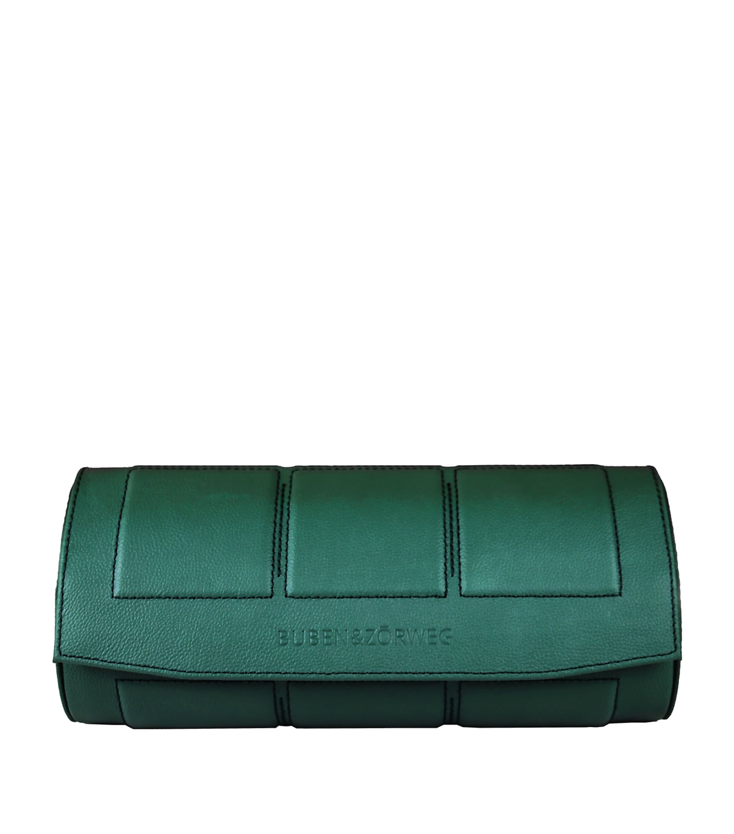 Leather Nitro 3 Watch Case GREEN Image 2