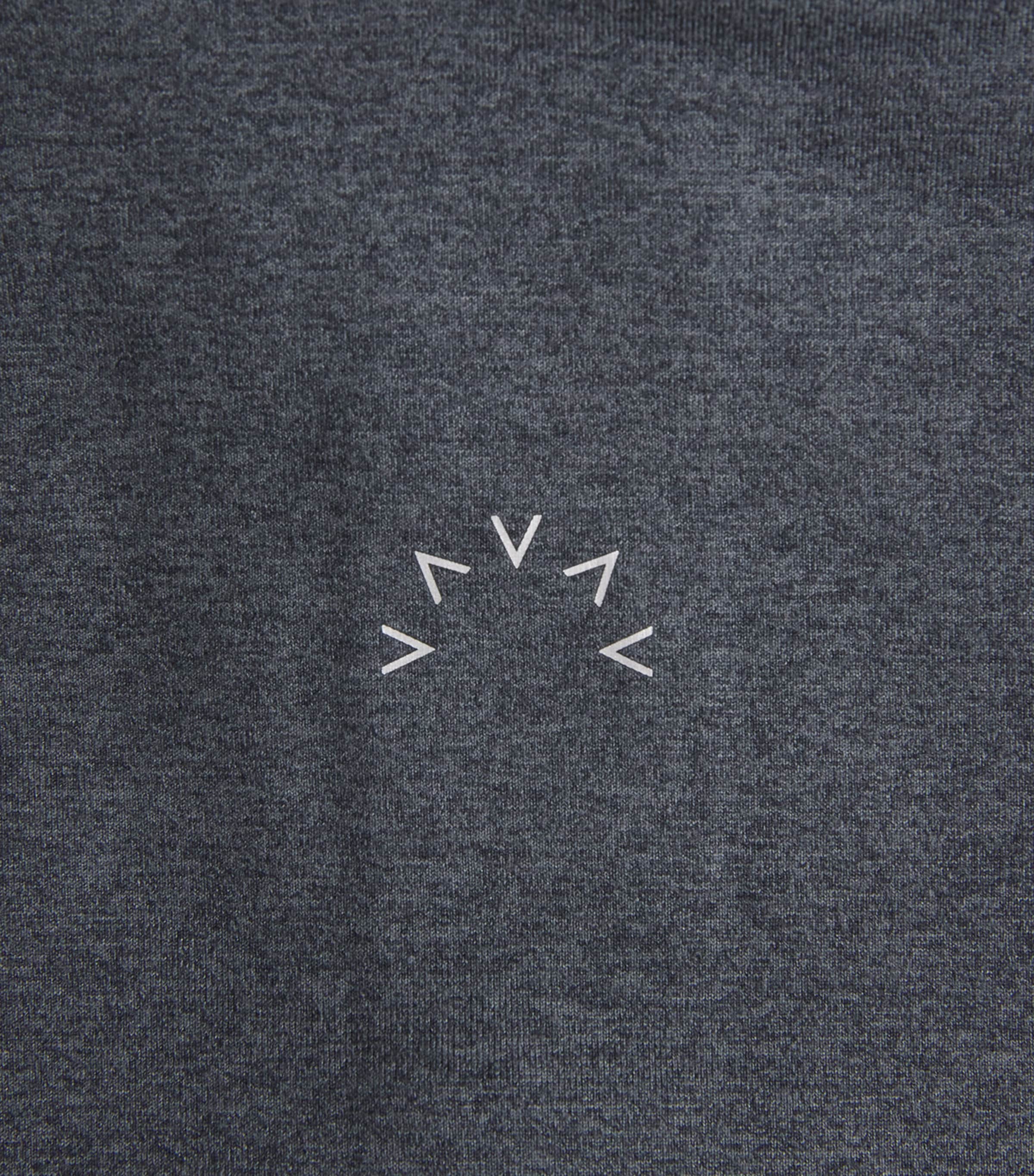 Always Warm Half-Zip Base Layer Top BLACK MARL Image 5