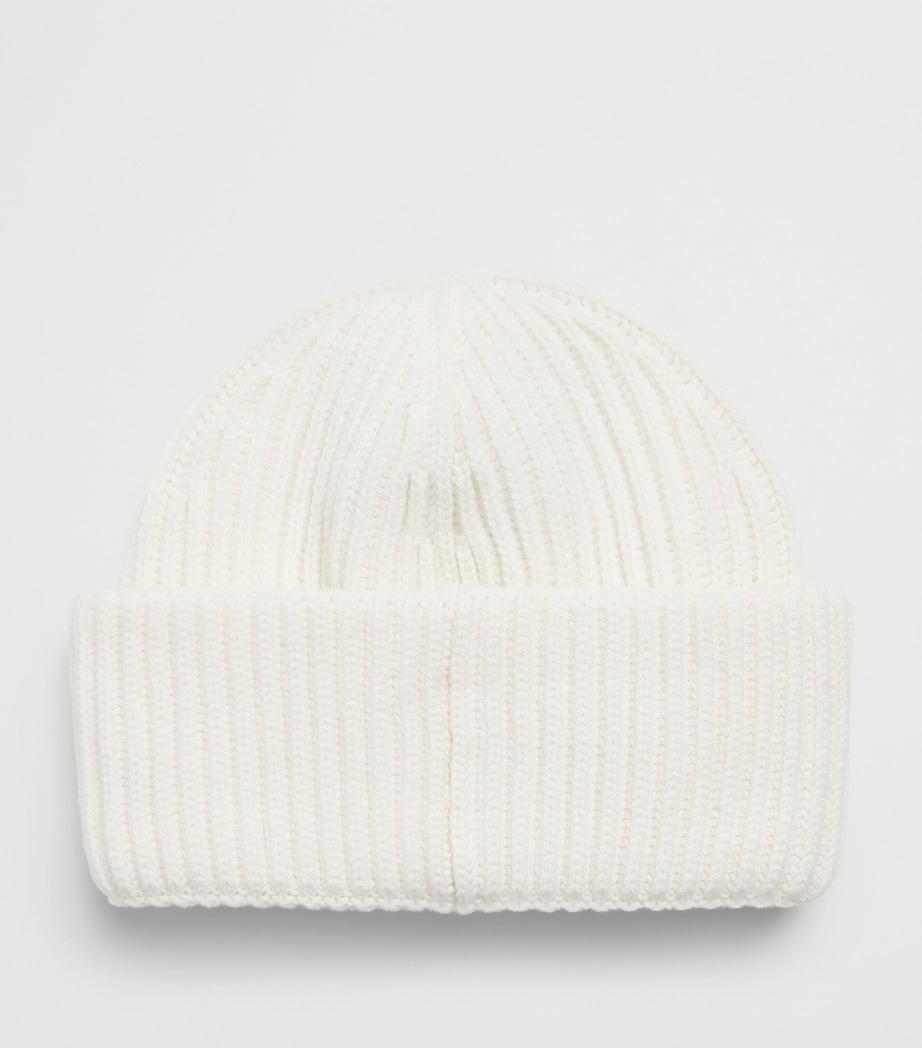 Canada Goose Merino-Cashmere Double Fold Toque Beanie Bone Image 2