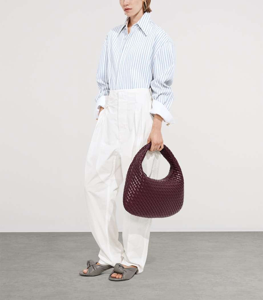 Bottega Veneta Womens Leather Veneta Shoulder Bag Image 7