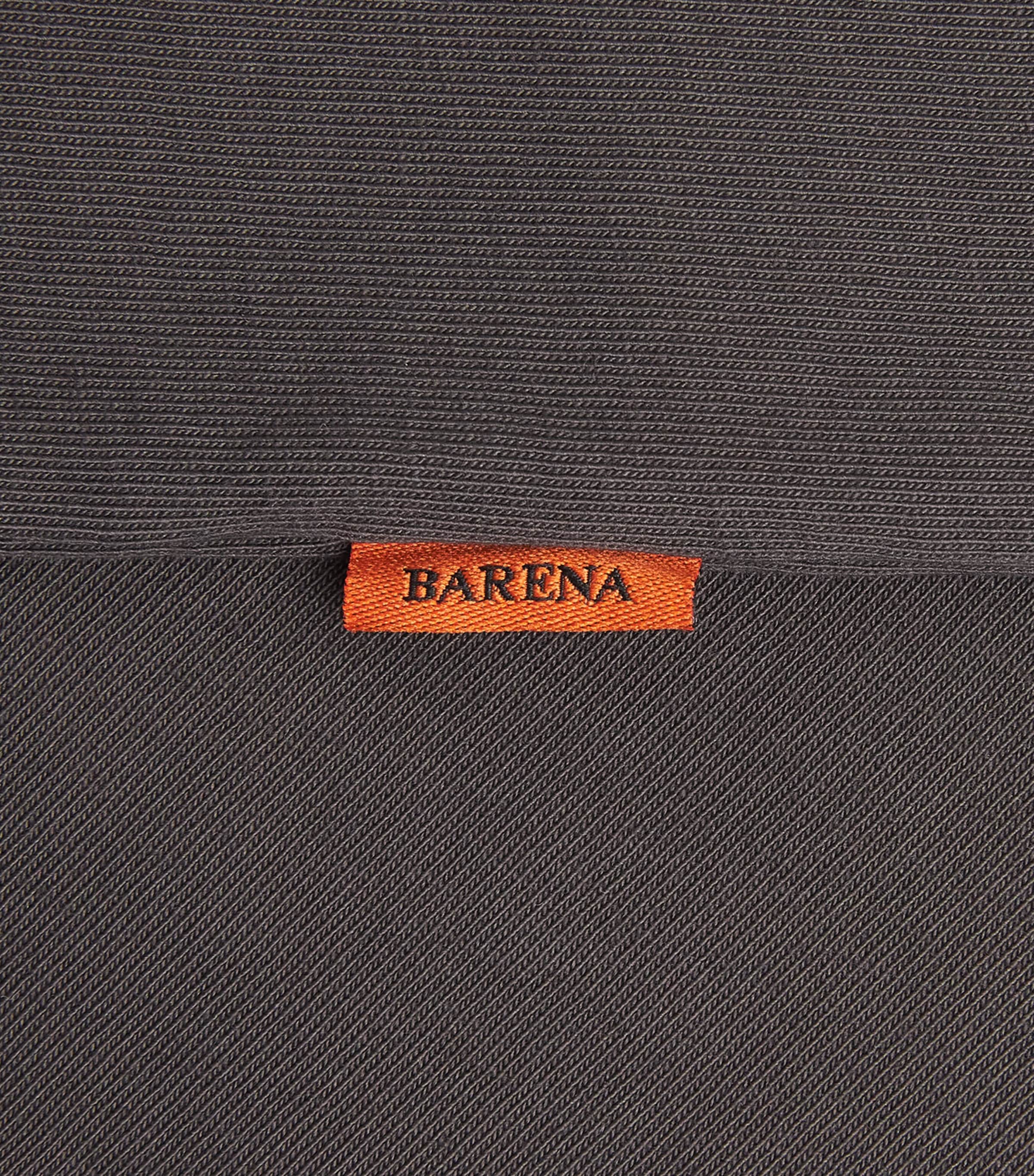 Barena Mens Cotton Jersey Henley Top Moro Image 6