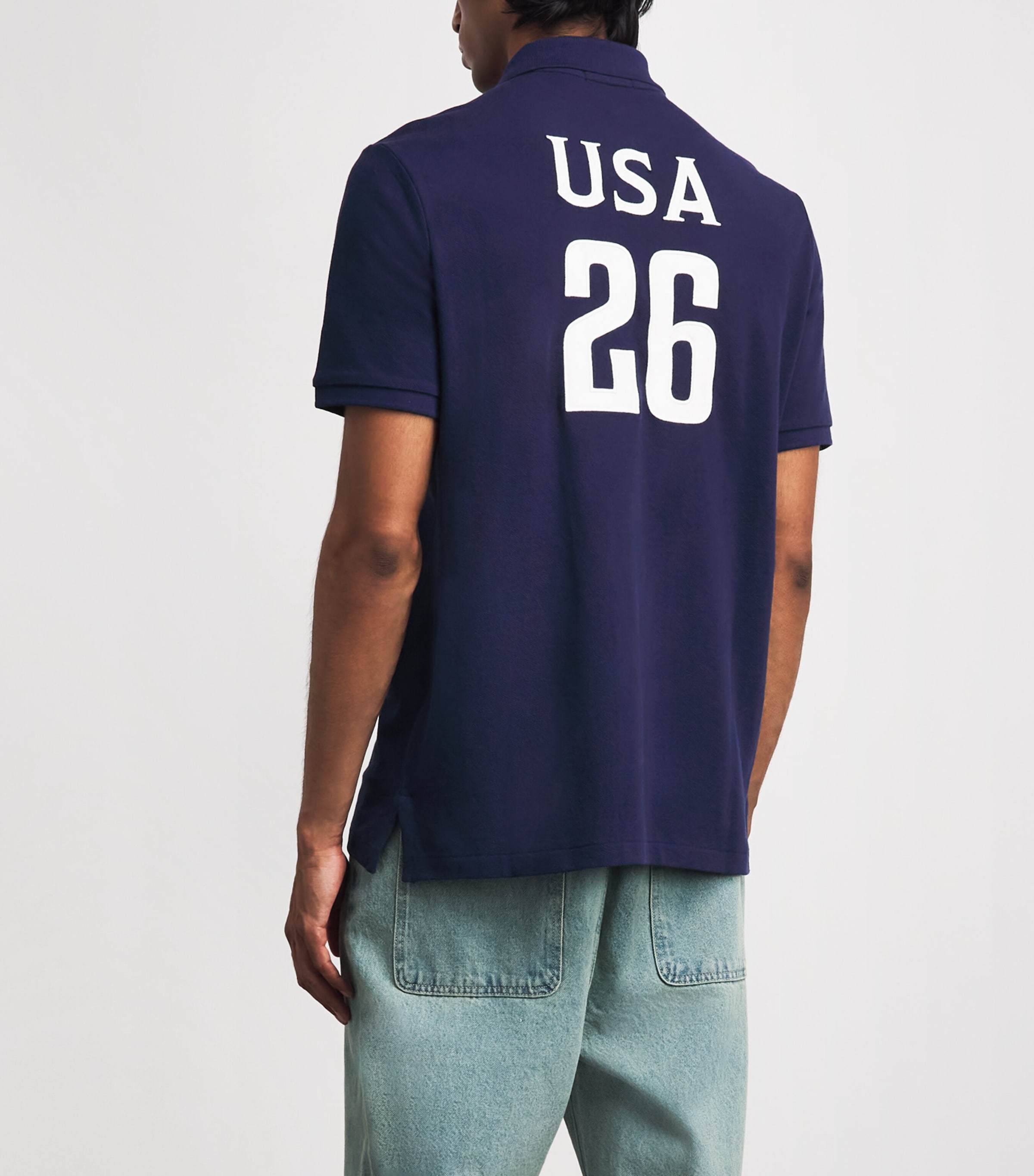 Polo Ralph Lauren Mens Cotton USA Polo Shirt Newport Image 5