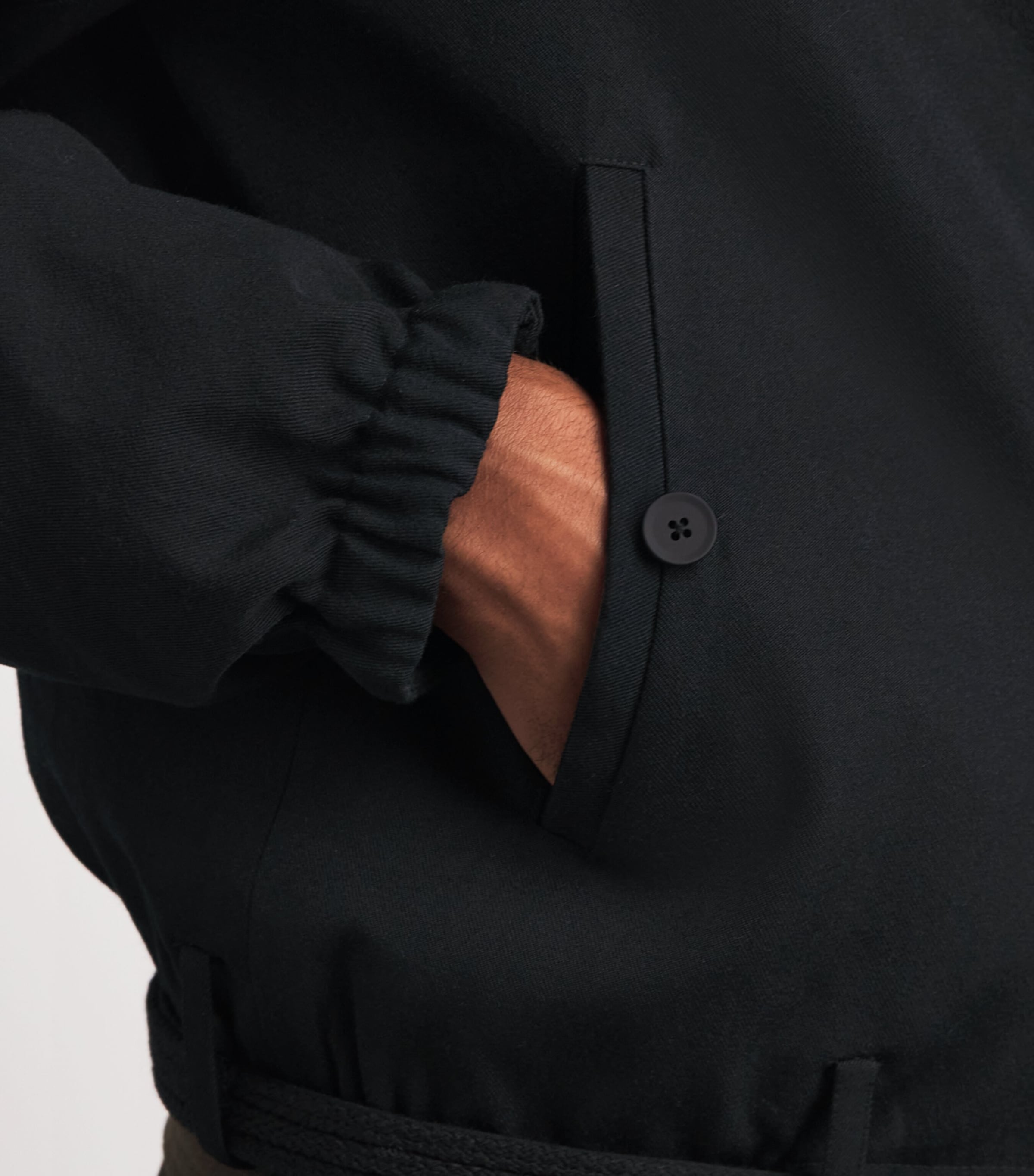 Craig Green Mens Wool Twill Utility Jacket Black Image 3