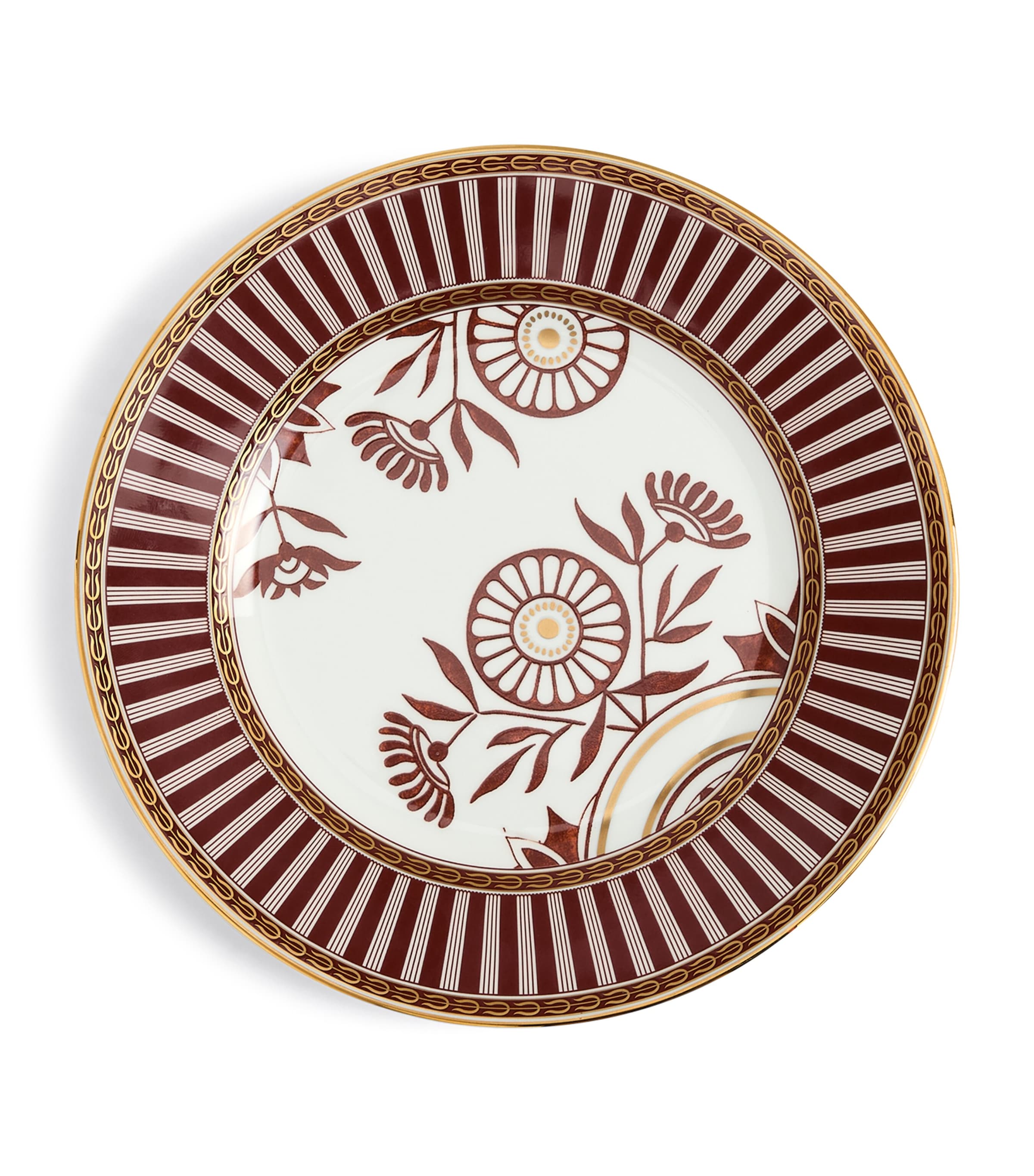 Wedgwood Bone China Red Splendour Plate (20cm) | Harrods US