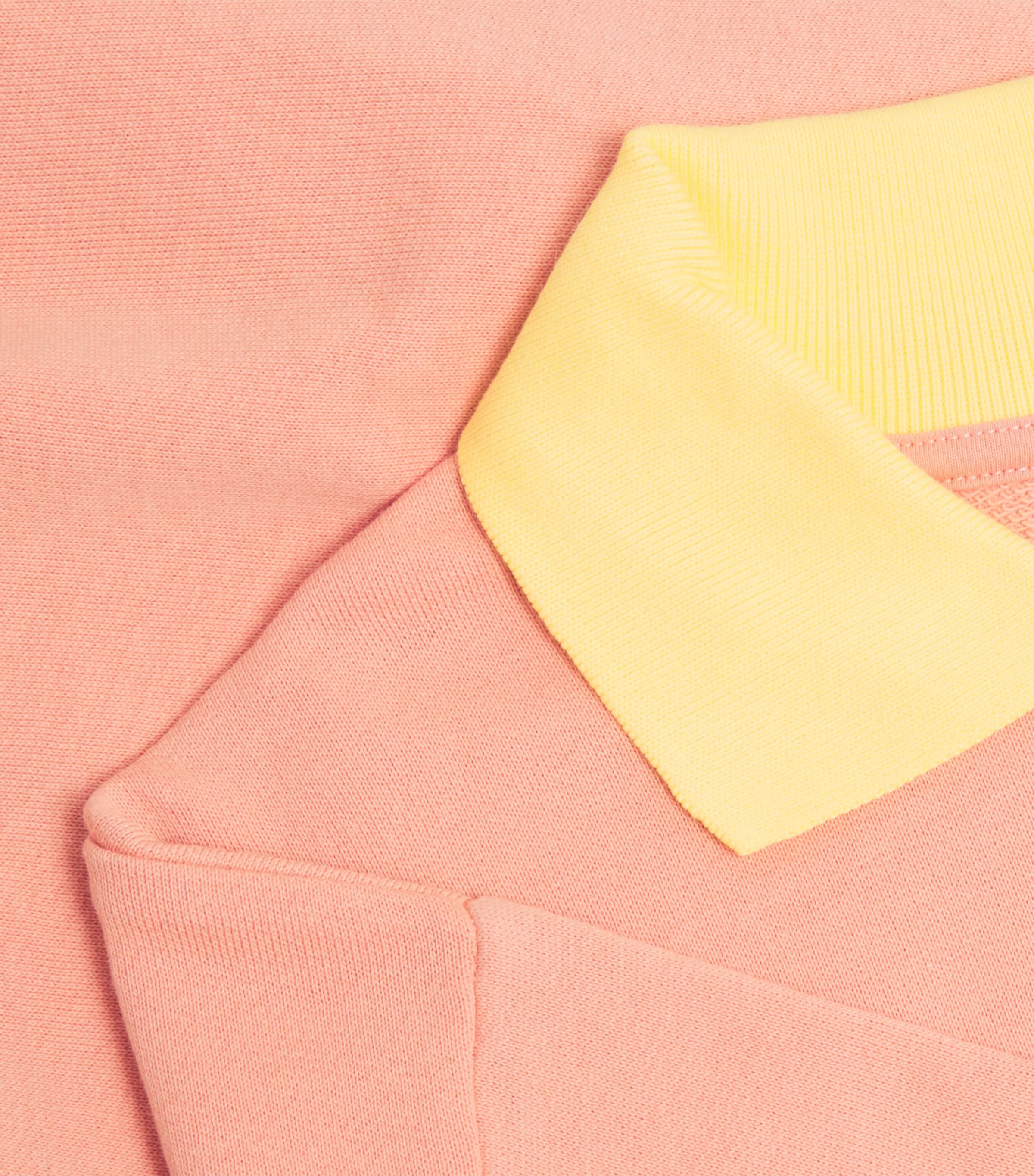 Mini Rodini Organic Cotton Heart Collar Sweatshirt (3-11 Years) Image 3