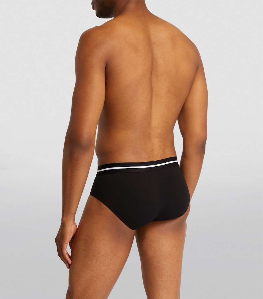 Logo Briefs (Pack of 3) 001/BLACK Image 3