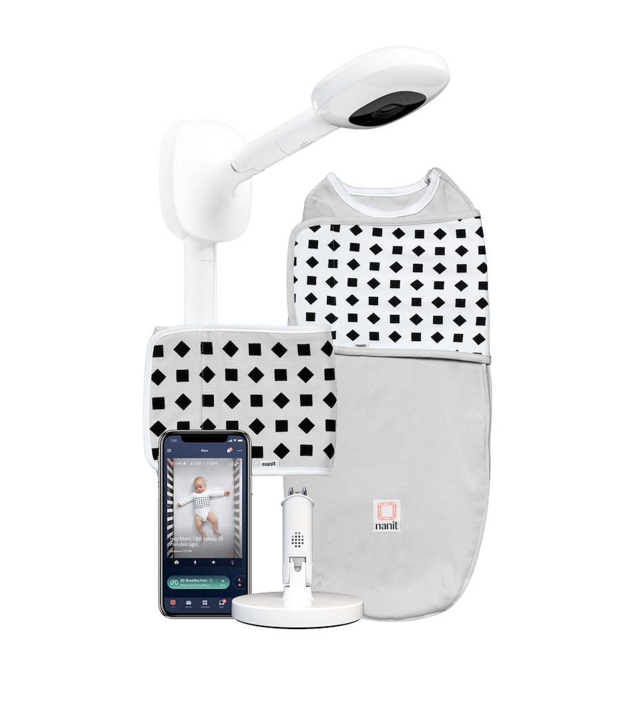 Nanit Pro Complete Baby Monitoring System WHITE Image 1