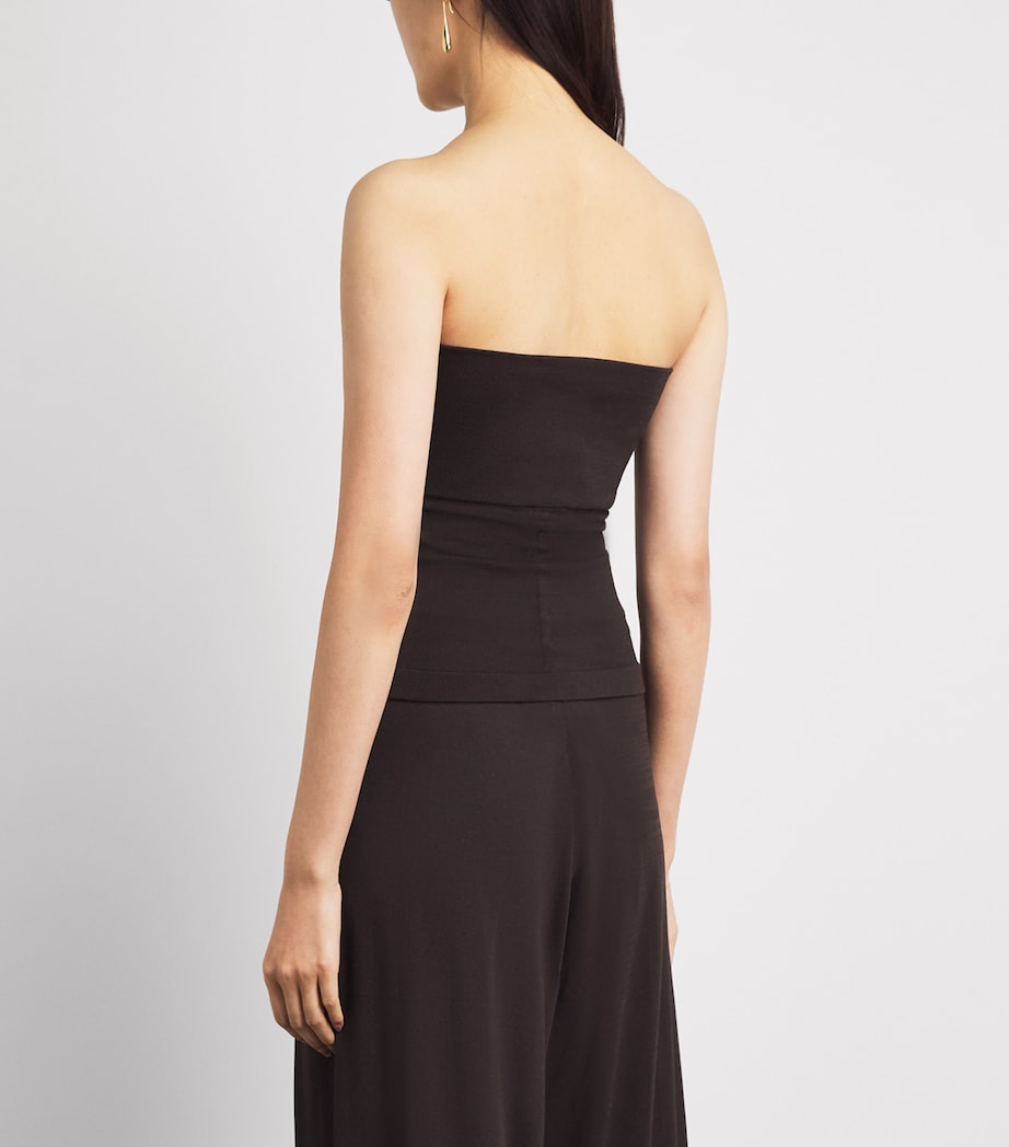 Herskind Womens Bambi Sleeveless Top Coffee Image 5
