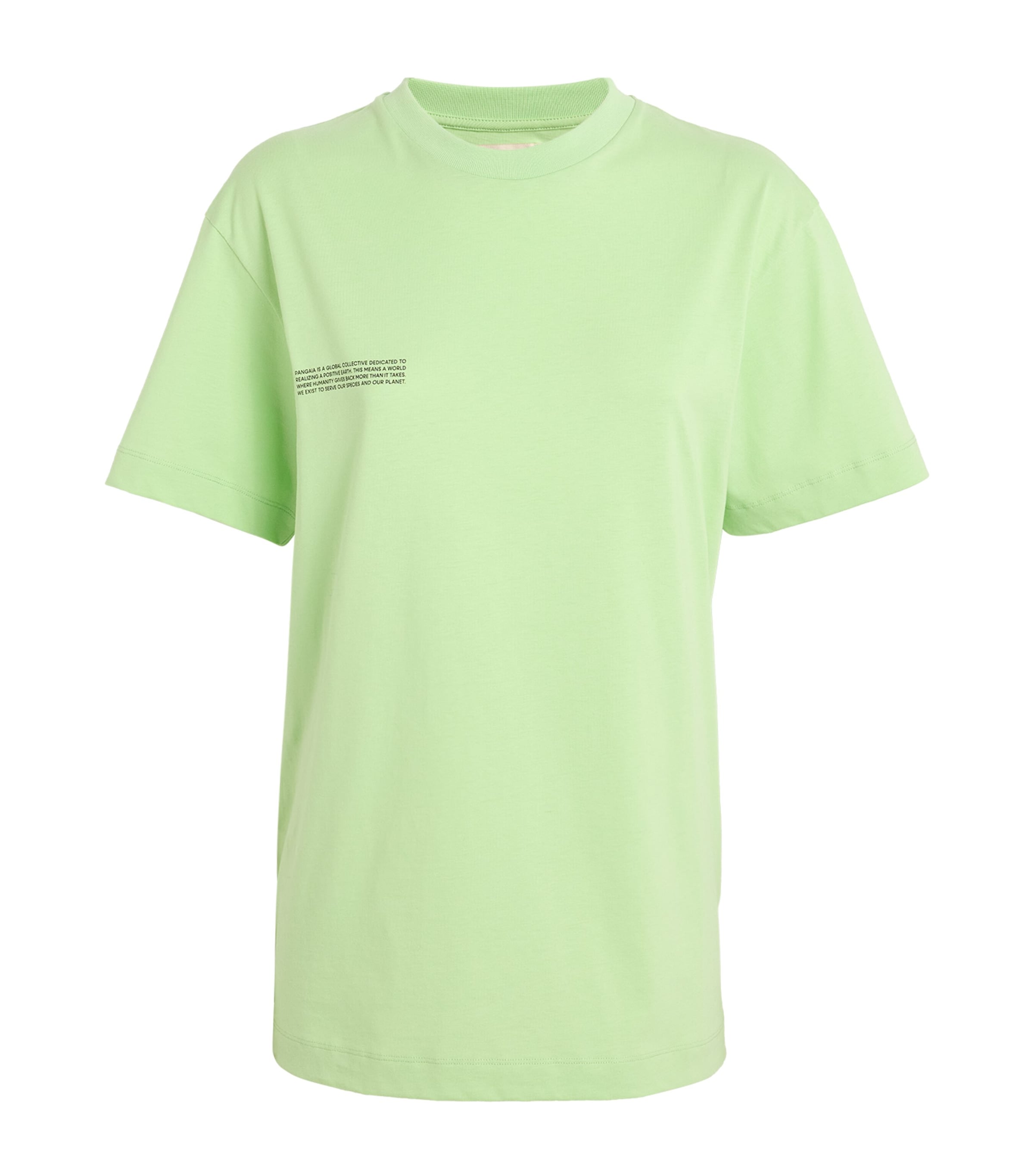 Pangaia Organic Cotton Midweight 365 T-shirt In Green