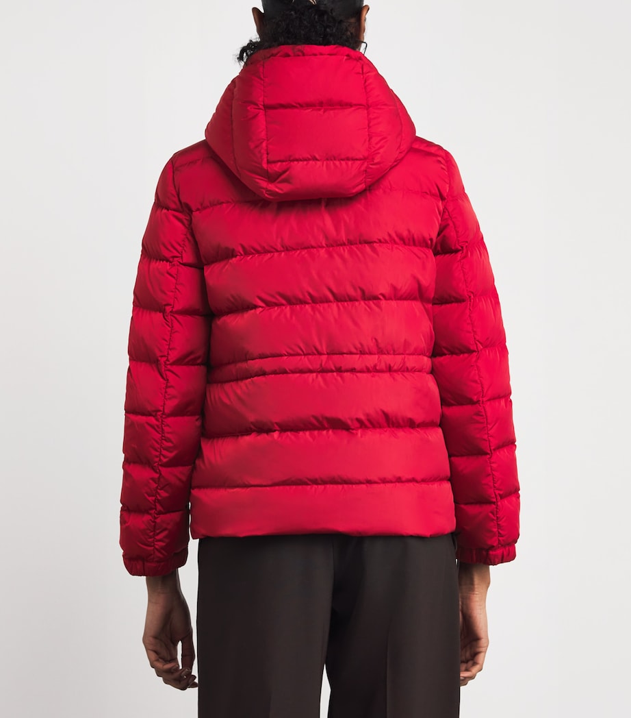 Down Water-Repellent Puffer Jacket RED Image 4