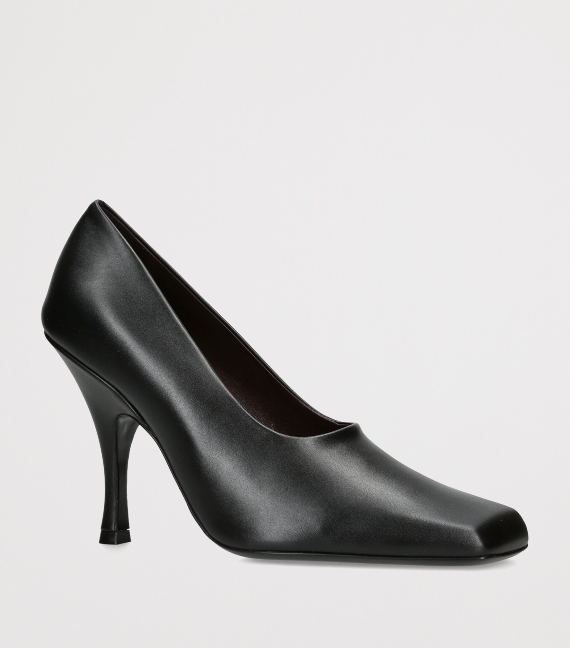 Khaite Black Leather Eva Pumps 100 | Harrods US