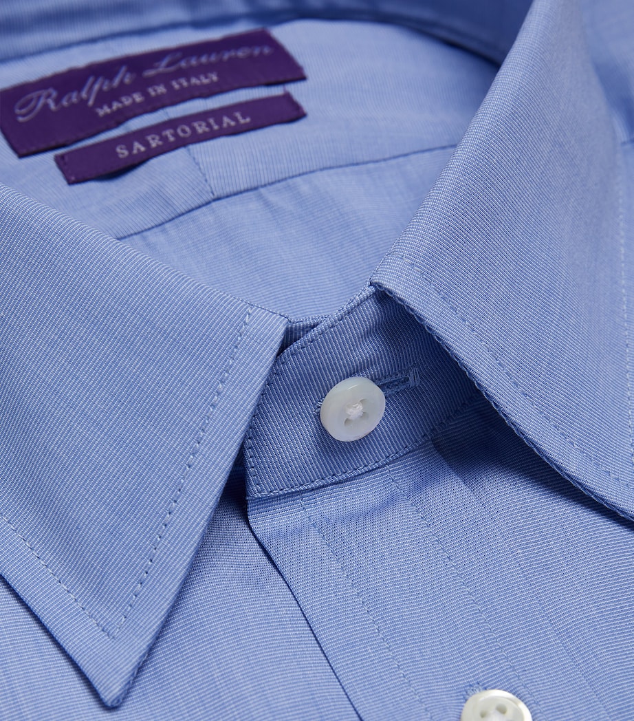 Ralph Lauren Purple Label Mens Evening Shirt Blue Image 5