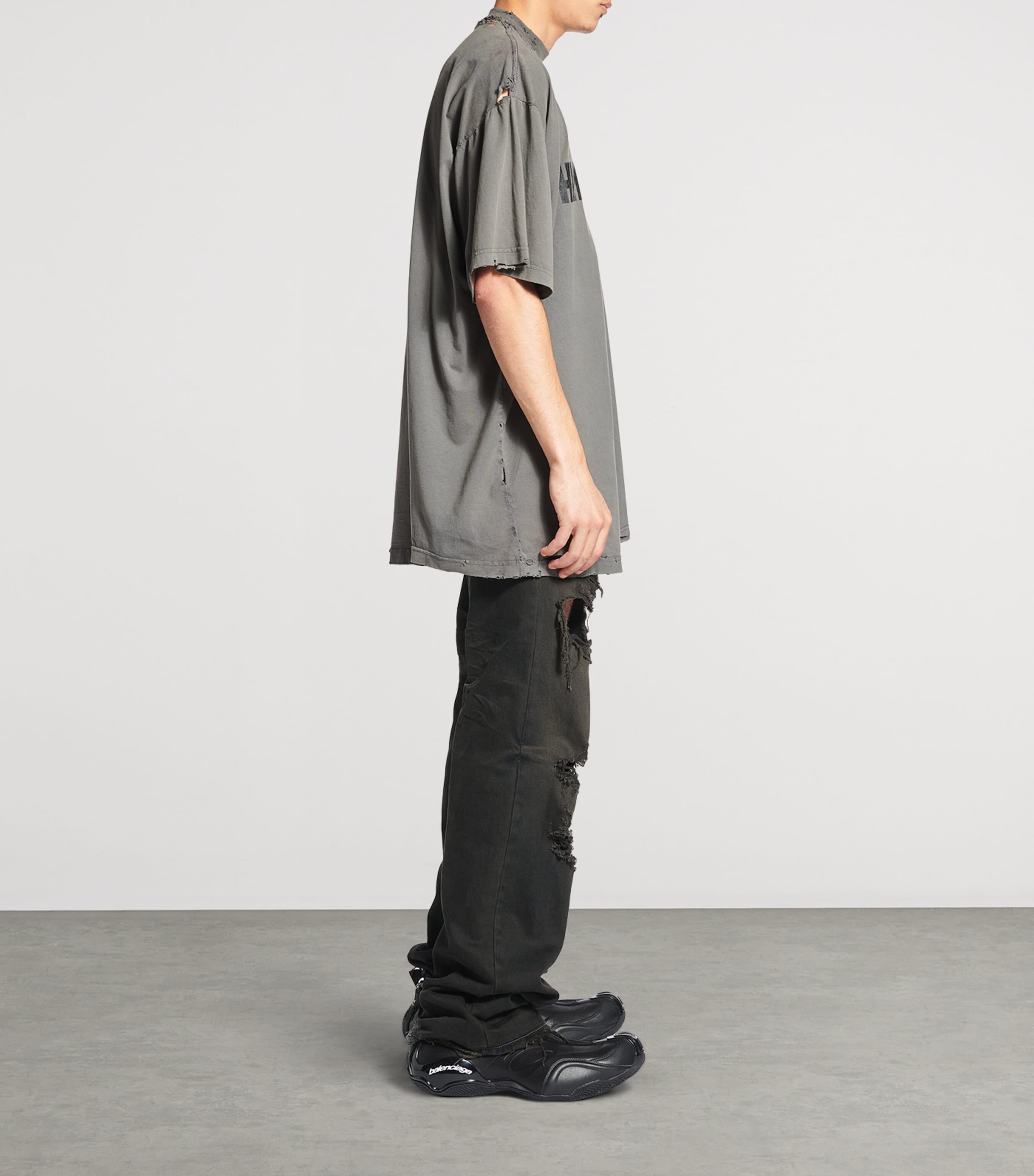 Balenciaga Cotton Human Being T-Shirt | Harrods US
