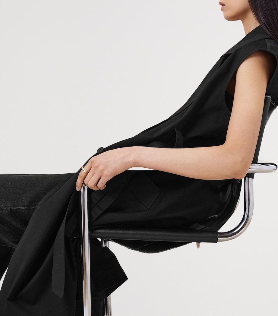 Cadence Hybrid Trench Coat BLACK Image 8