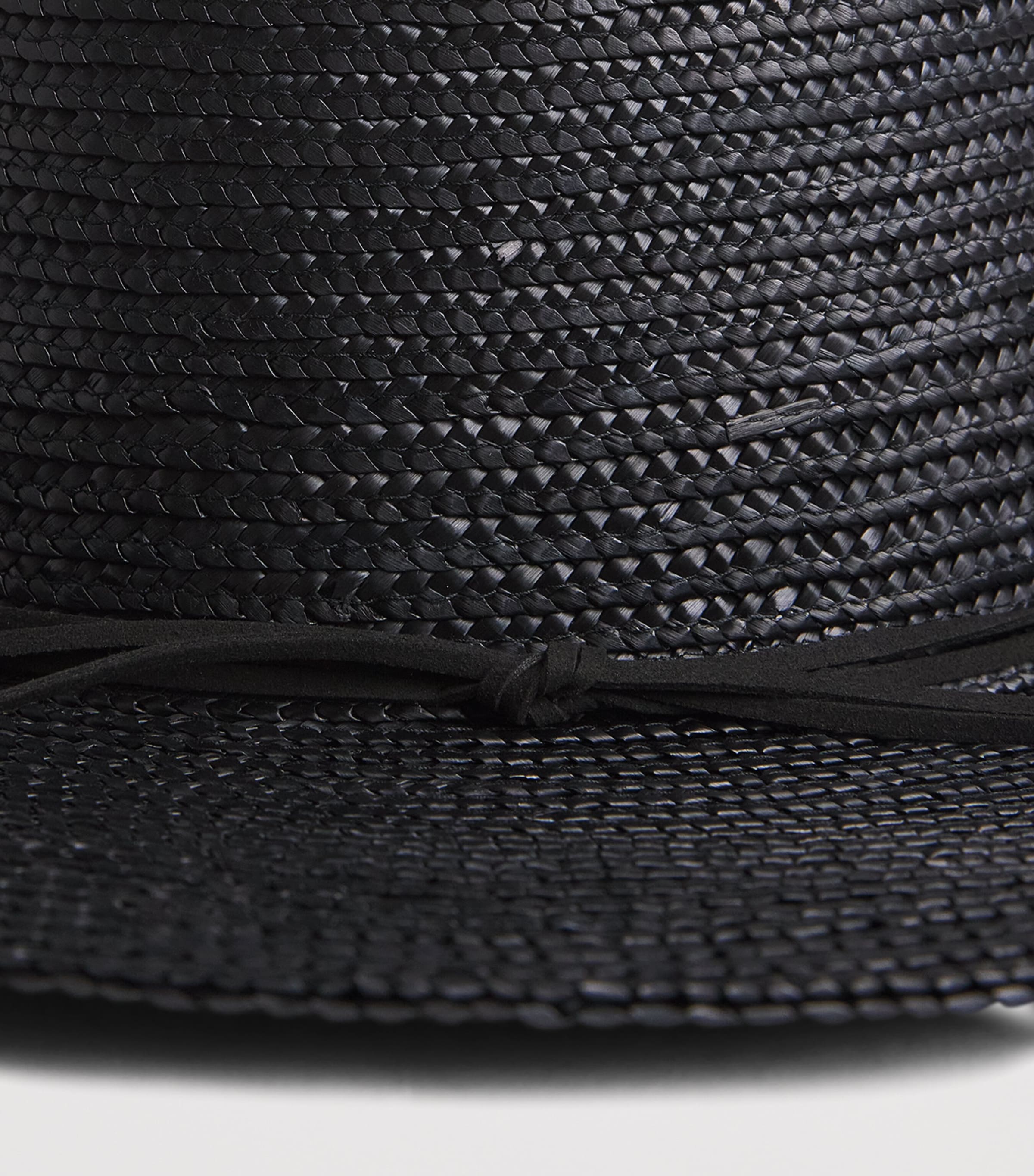 Eleventy Straw Woven Hat Nero Image 4