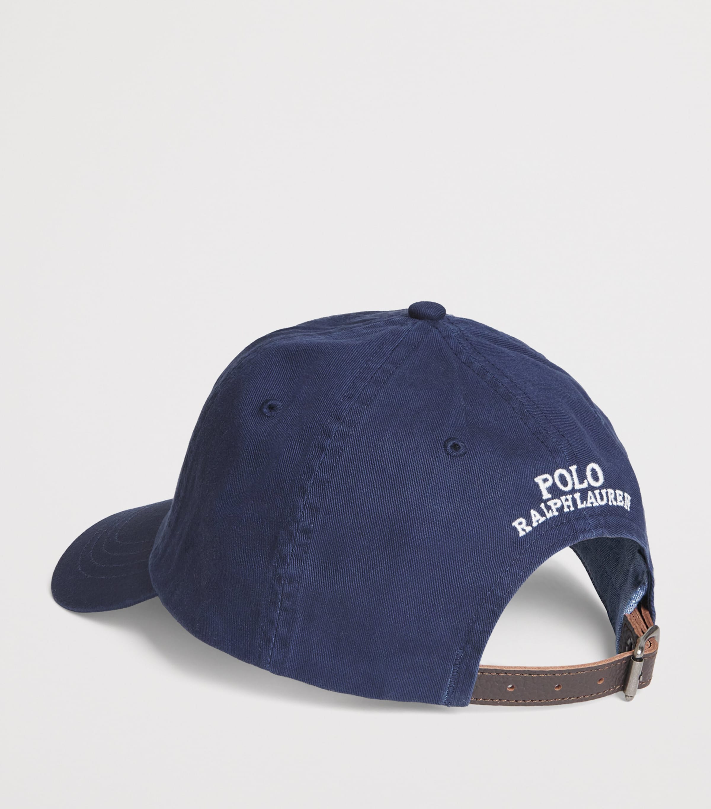 Cotton Polo Bear Baseball Cap NEWPORT NAVY Image 3
