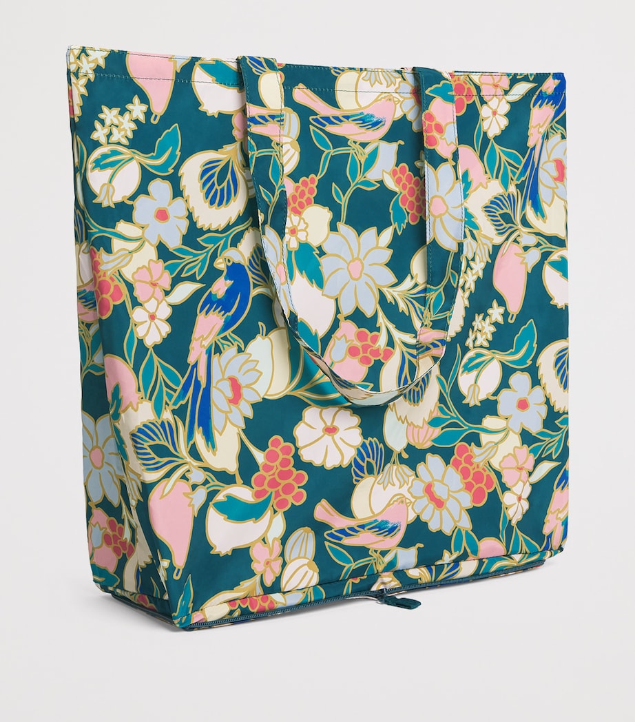 Harrods Enchanted Emporium Pocket Shopper Bag Navy Image 2