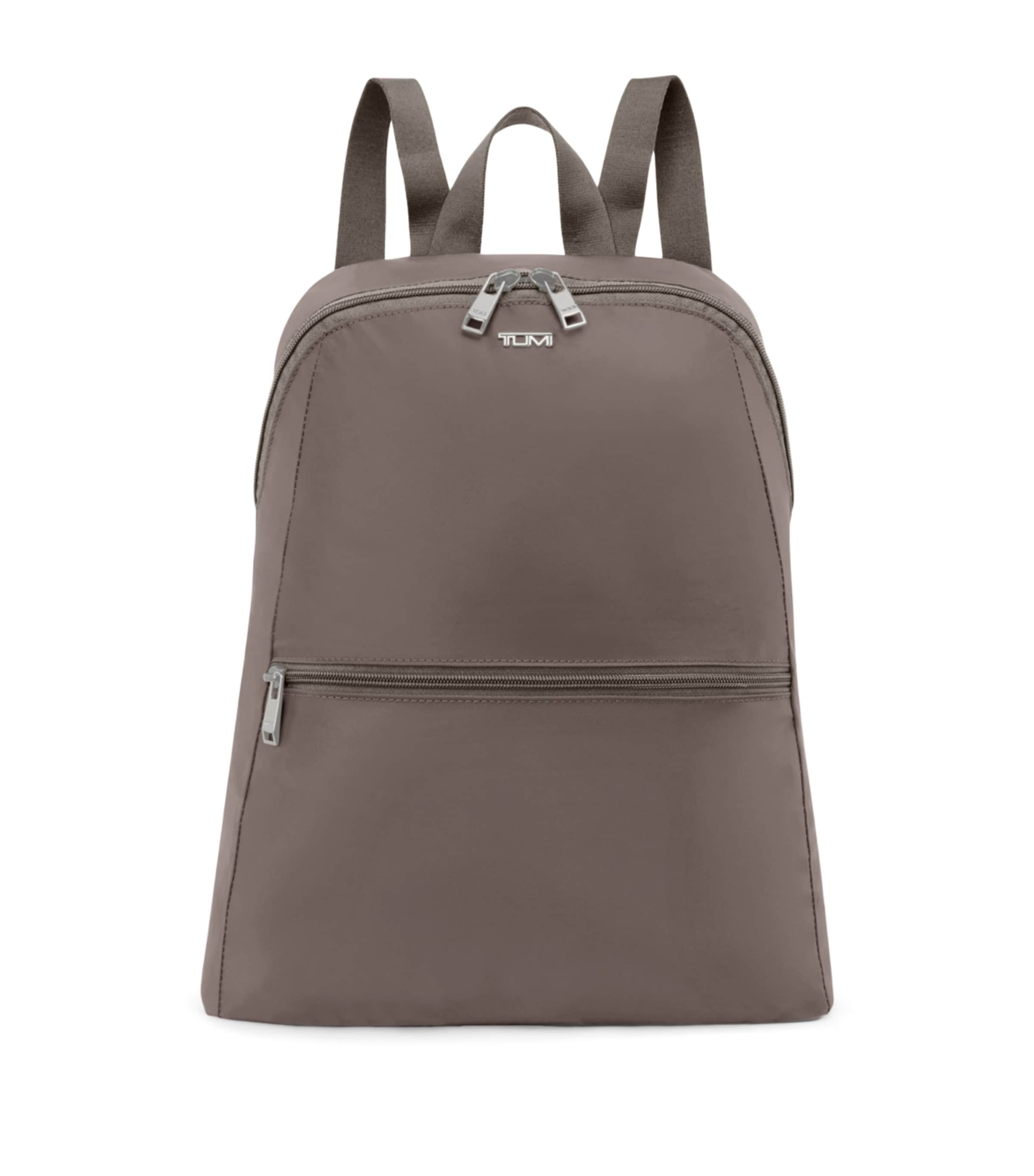 Tumi Nylon Voyageur Just In Case Foldable Bag In Purple