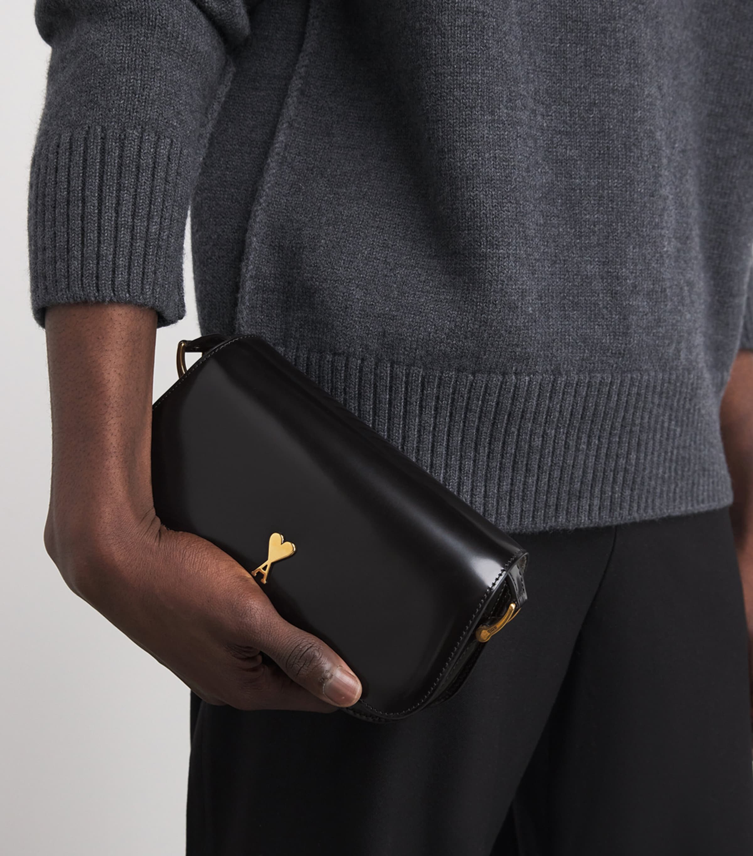 Leather Paris Paris Shoulder Bag NOIR - 001 Image 2