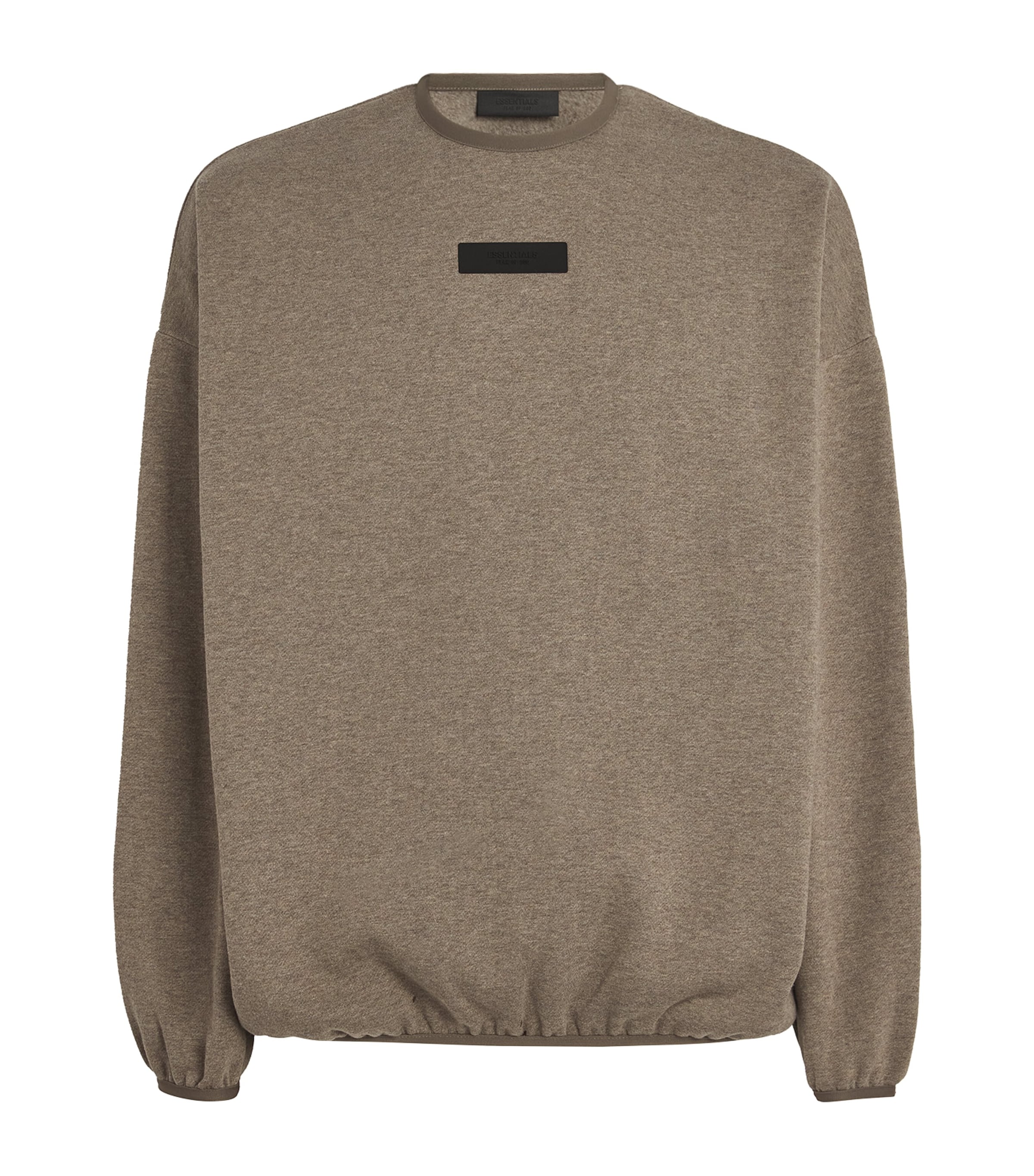 ESSENTIALS COTTON-BLEND SWEATSHIRT 