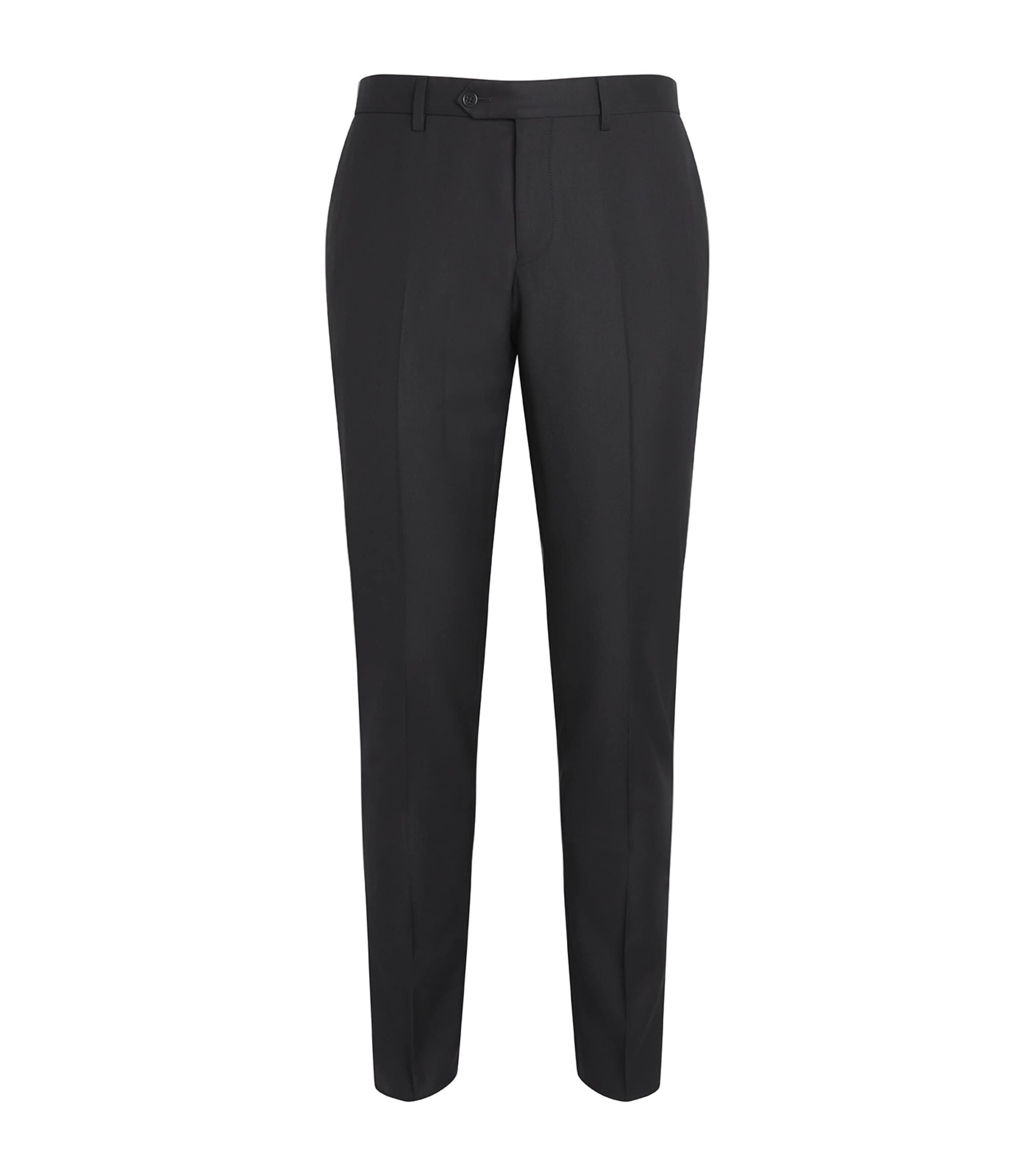 Virgin Wool Tailored Trousers 999 Image 1