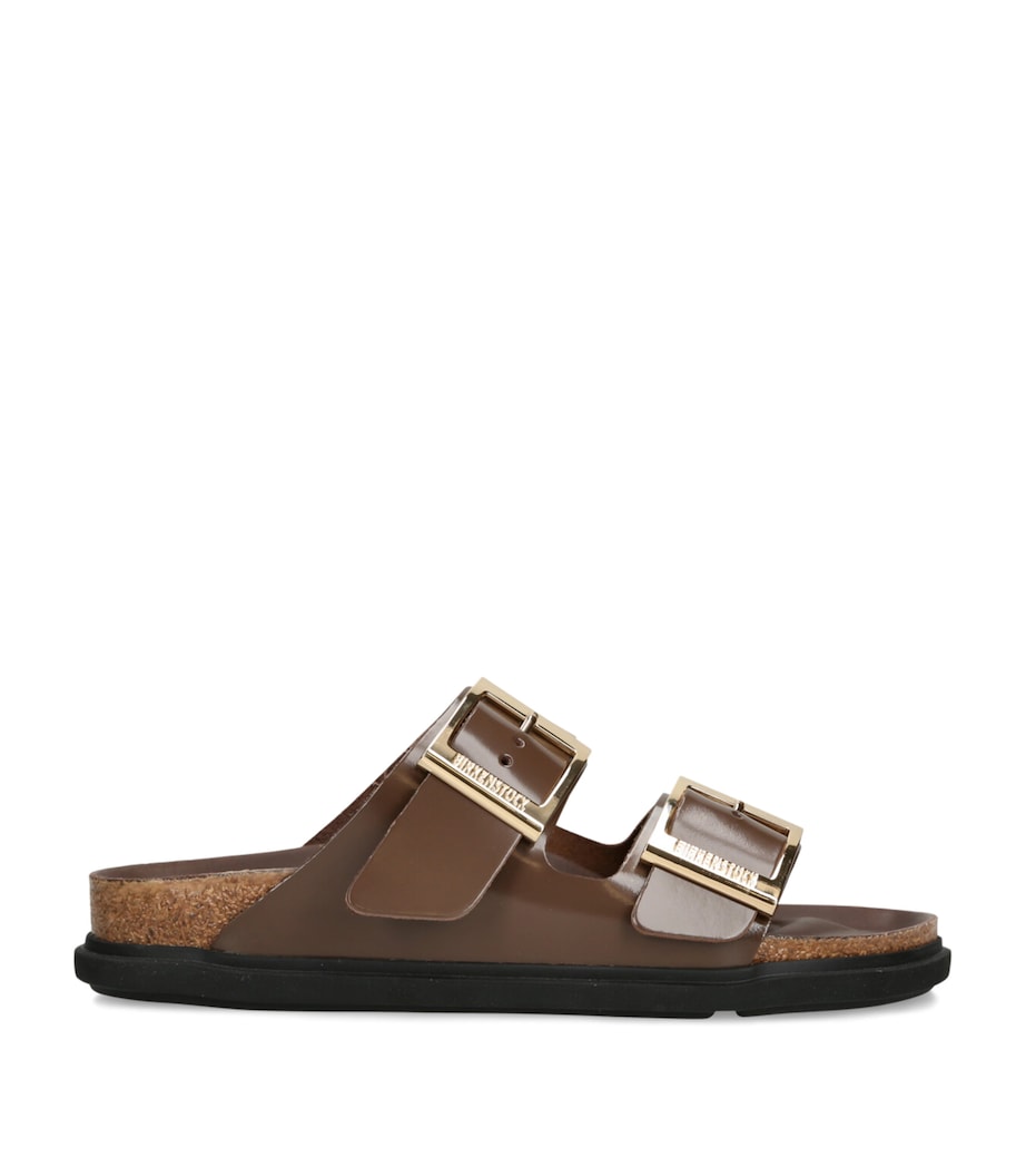 Birkenstock Leather Arizona Sandals Brown Image 1