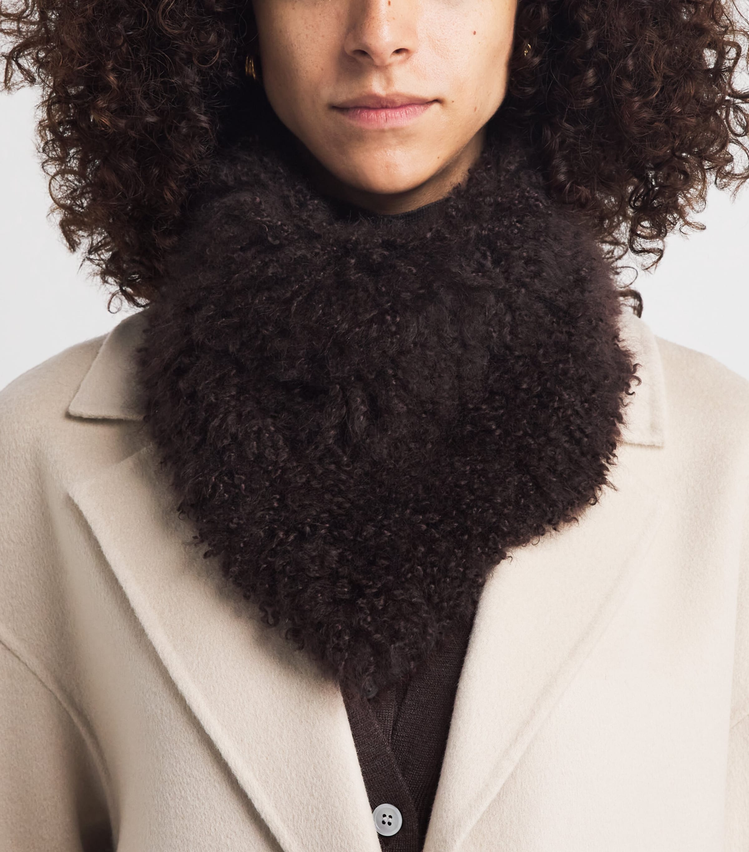 Yves Salomon Cashmere Bandana Image 2