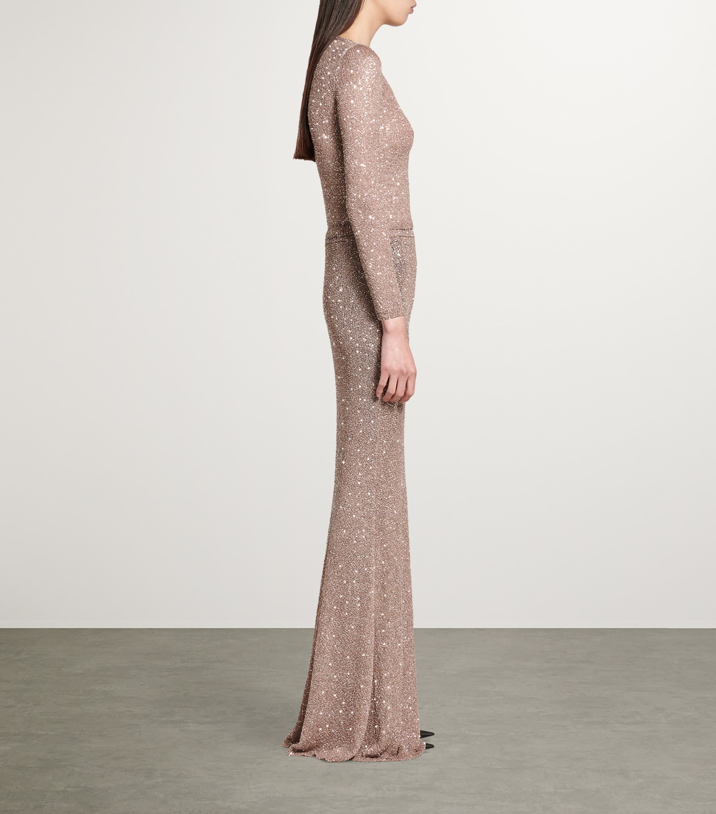 Sequinned Maxi Skirt 2182 Image 5