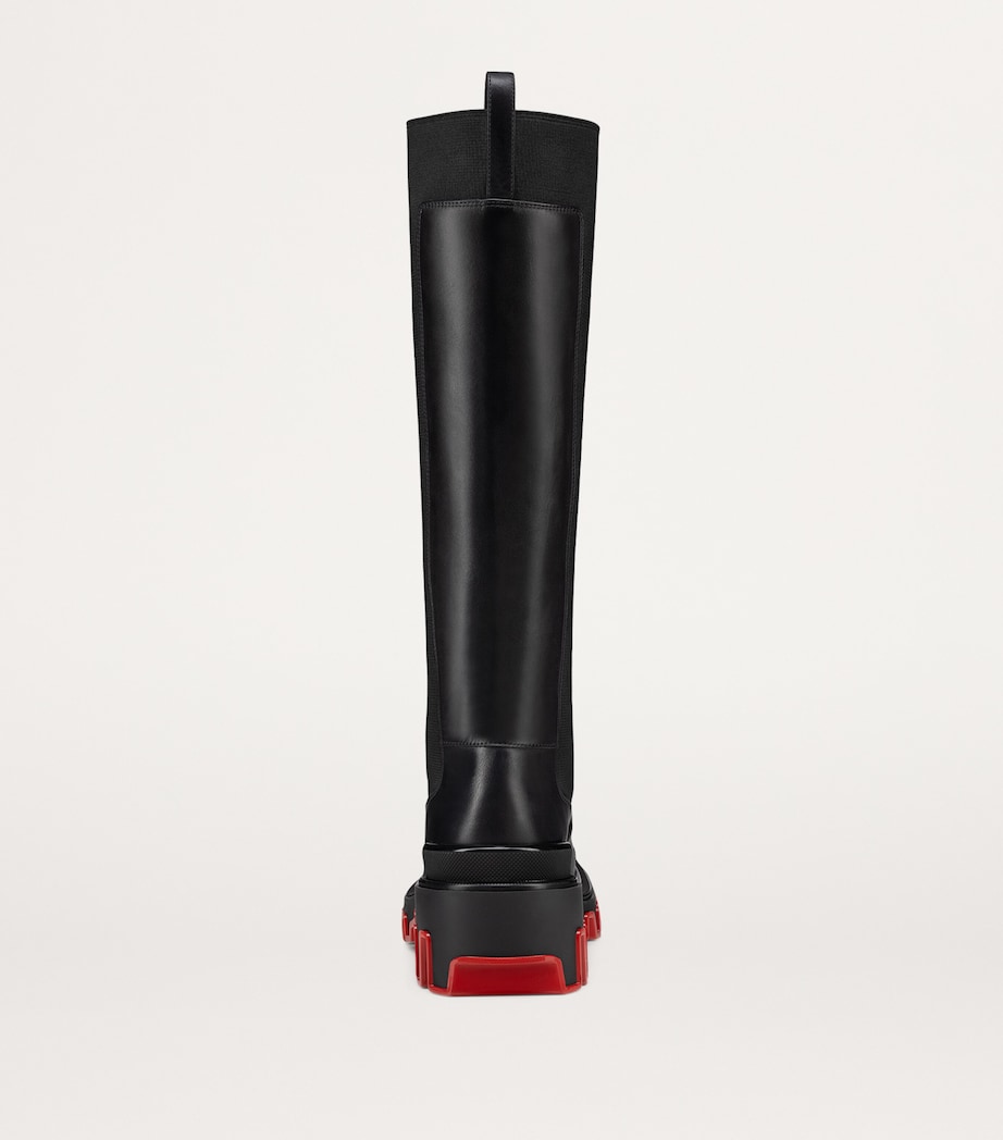 Marchacroche Dune Leather Knee-High Boots BK01 Image 5