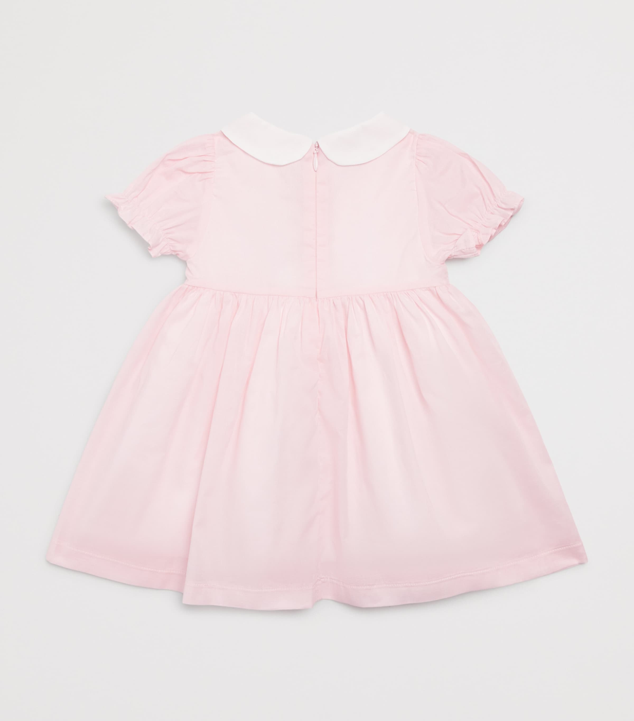 Cotton Smocked Dress (6 Months - 4 Years) PALE PINK Image 2