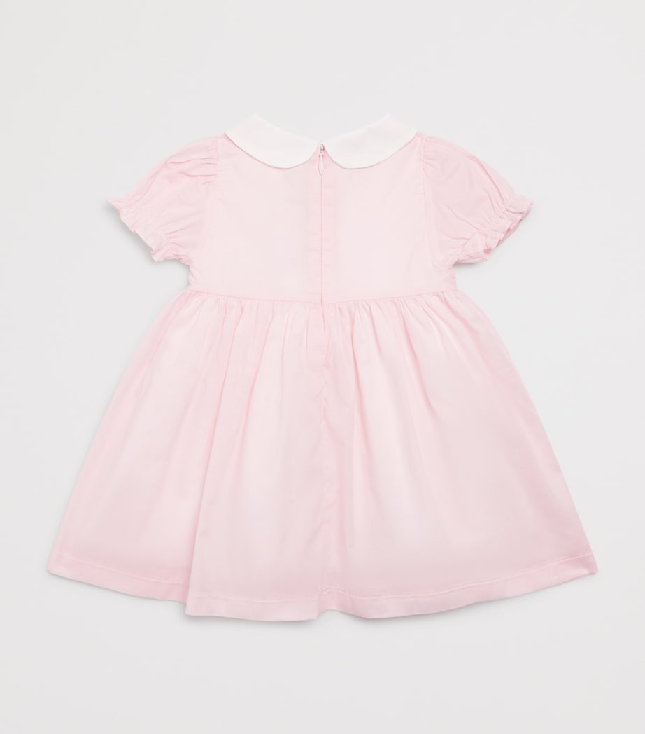Cotton Smocked Dress (6 Months - 4 Years) PALE PINK Image 2