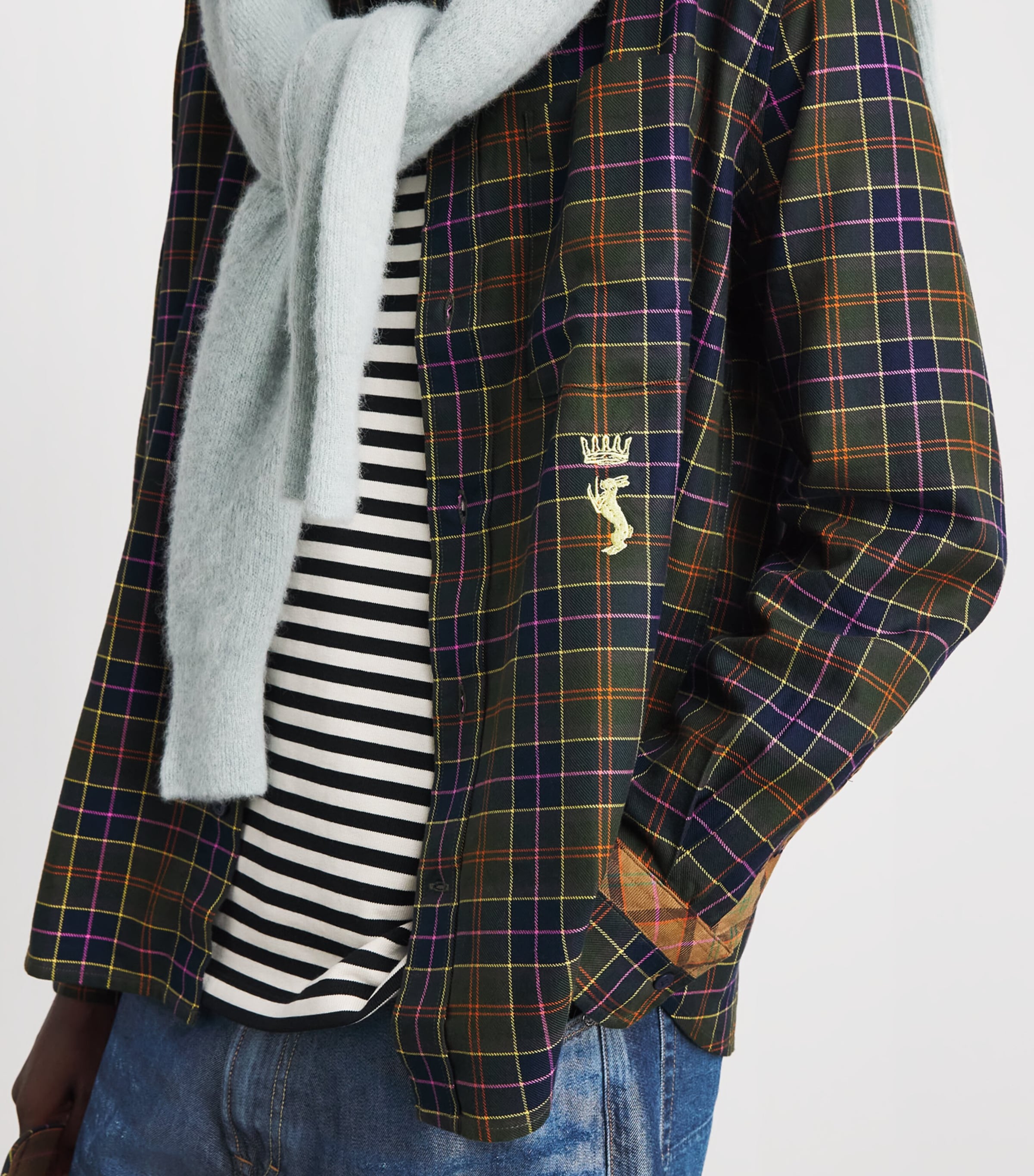 Barbour Mens x Paul Smith Cotton Tartan Shirt Ps Classic Image 3