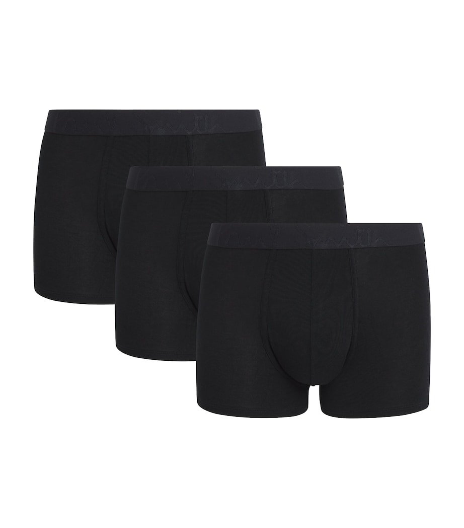 Modal Boxer Briefs (Pack of 3) BLACK Image 1