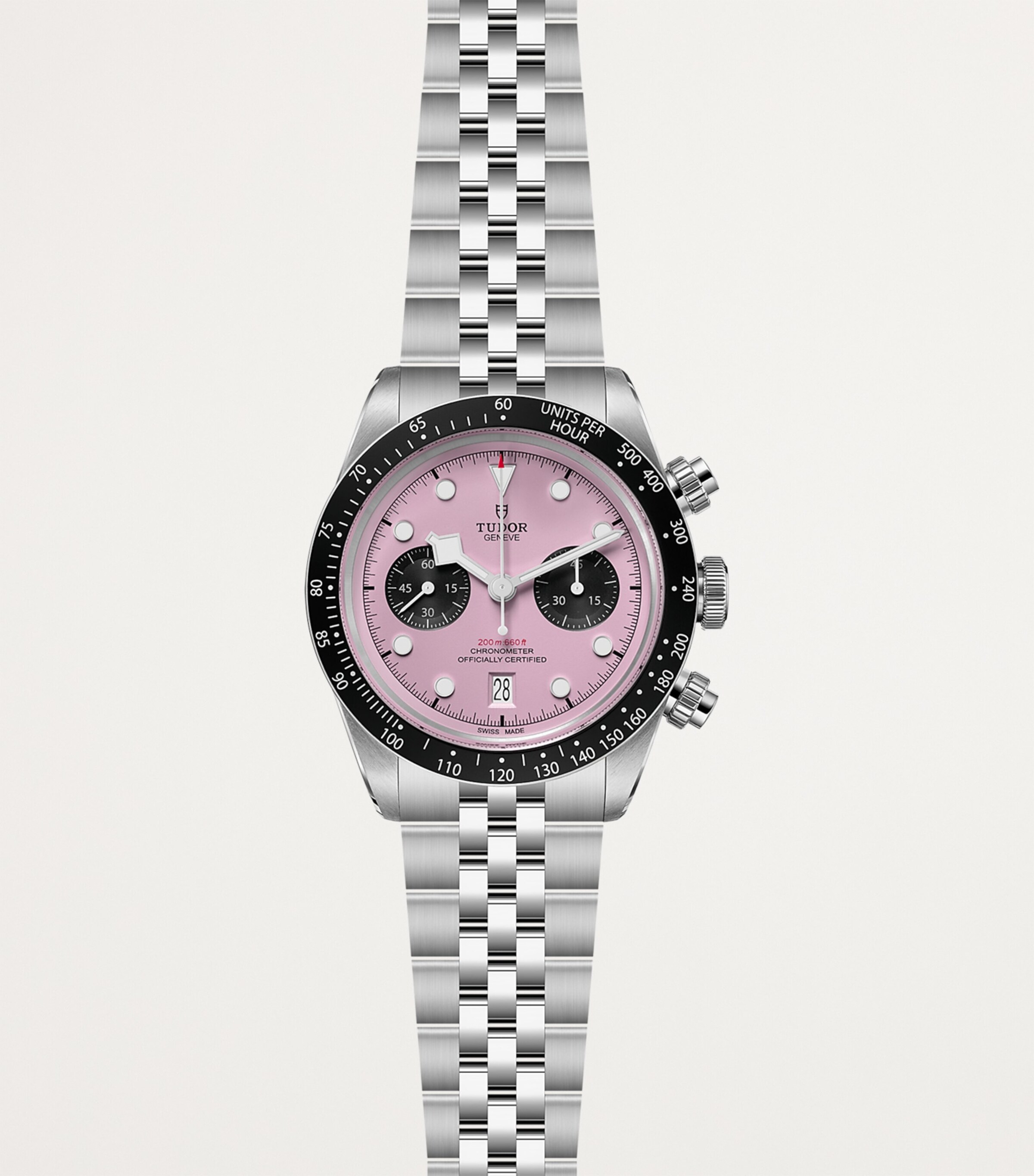 TUDOR Black Bay Chrono Stainless Steel Watch 41mm Pink Image 2
