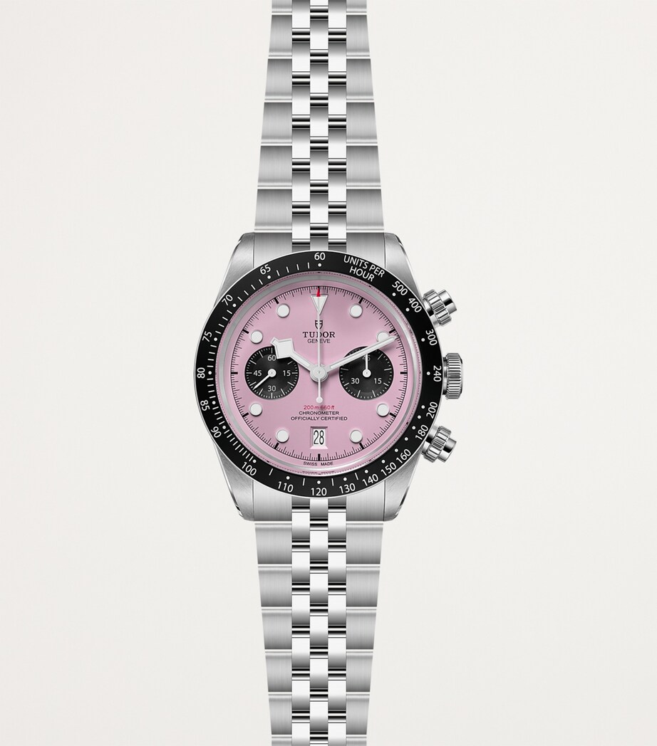 TUDOR Black Bay Chrono Stainless Steel Watch 41mm Pink Image 2