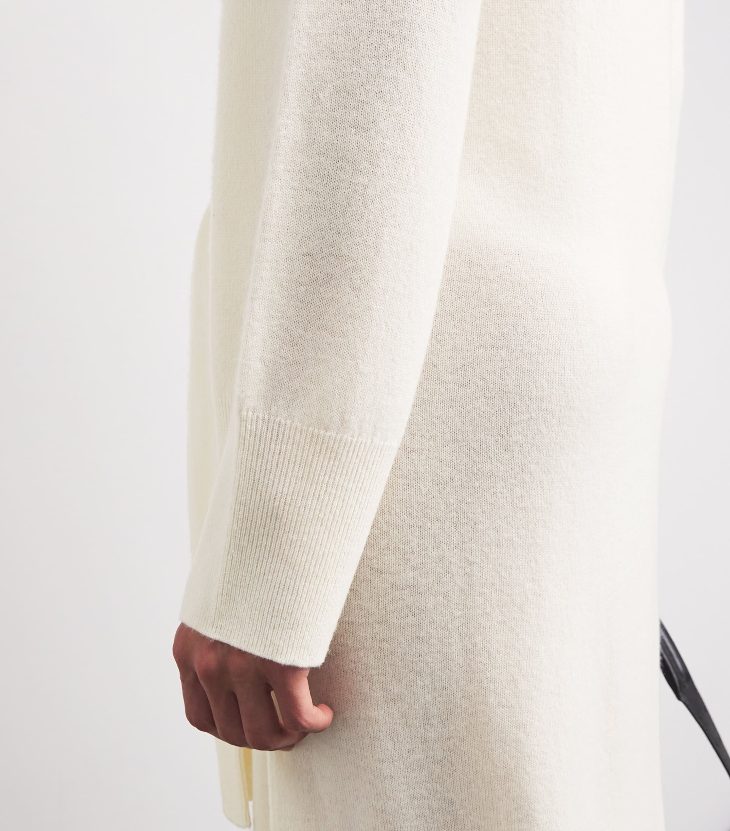 Cashmere-Blend Maxi Dress 115 IVORY Image 6