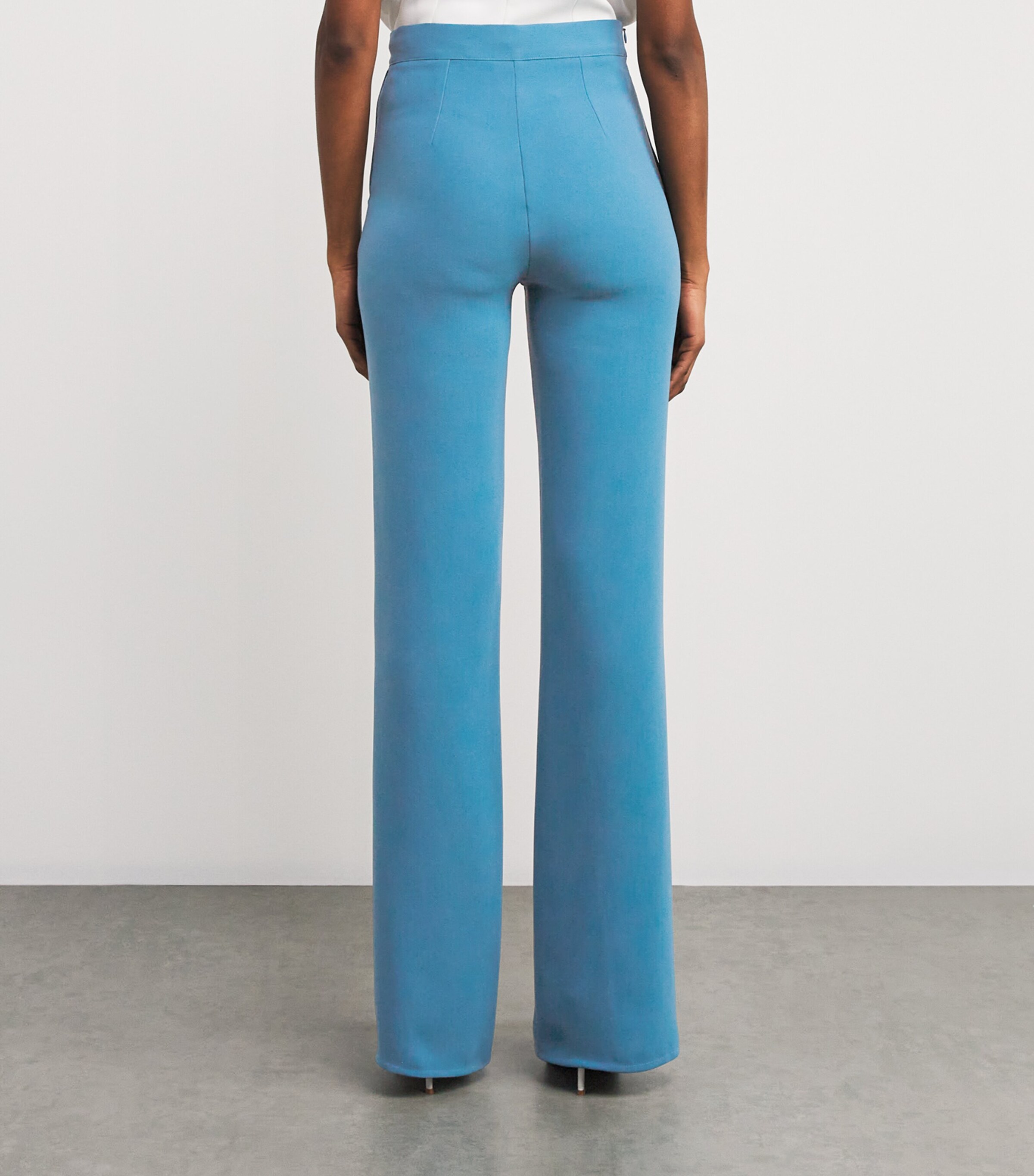 Edeline Lee Womens Flared Averill Trousers Cor Image 4