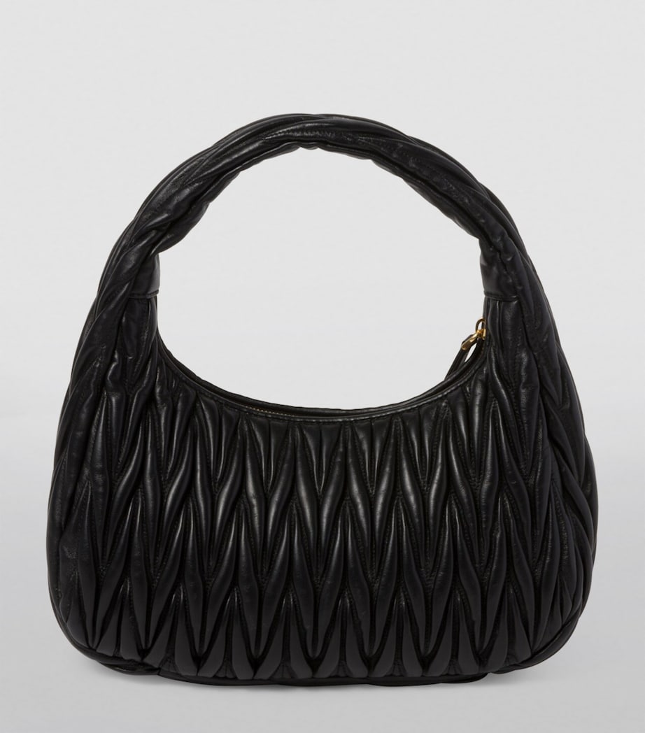 Medium Nappa Leather Wander Top-Handle Bag F0002 Image 3