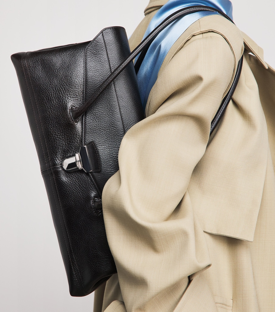 Lemaire Leather Gear Shoulder Bag Image 2