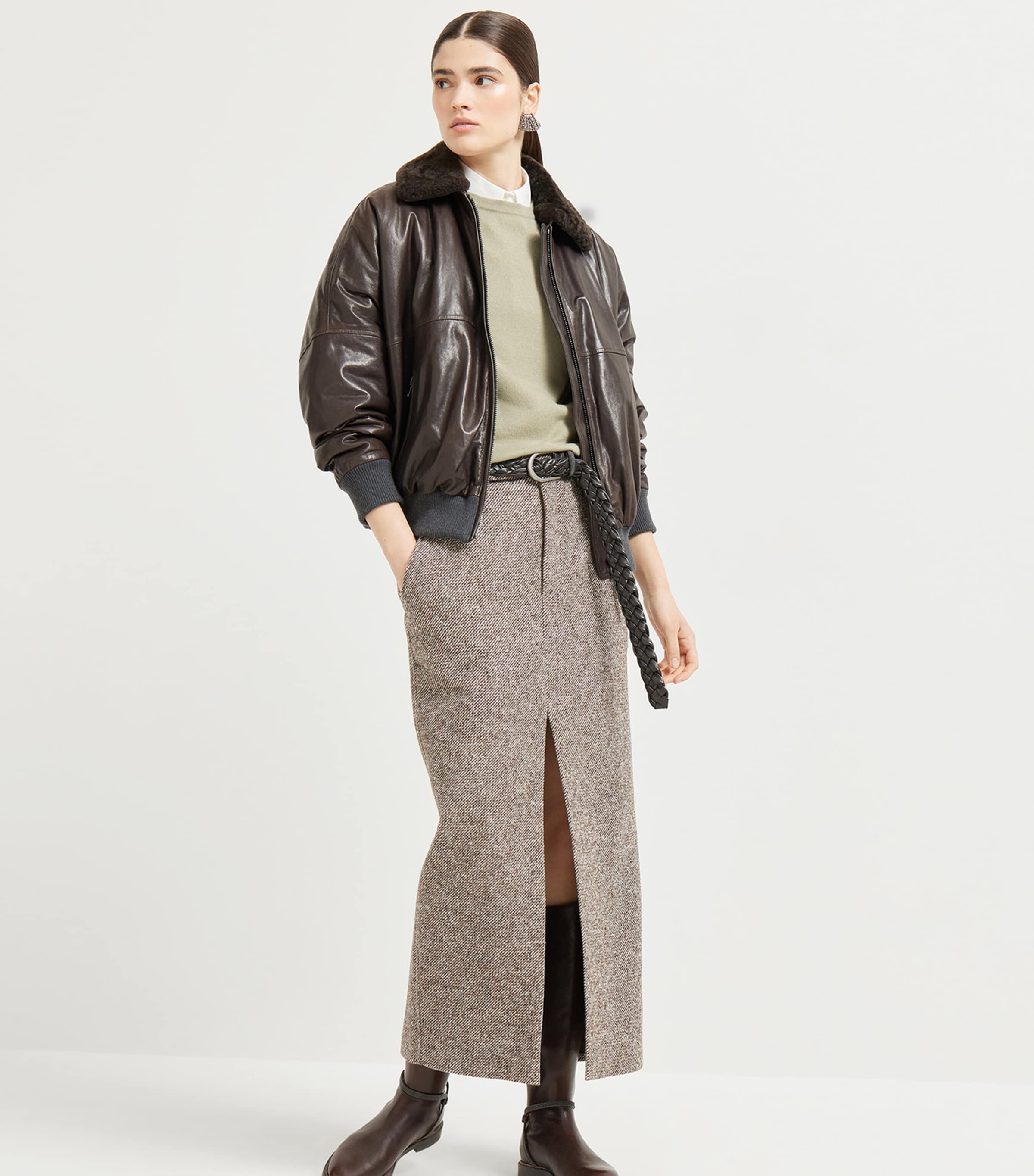 Cashmere Crew-Neck Sweater C4264 Image 4