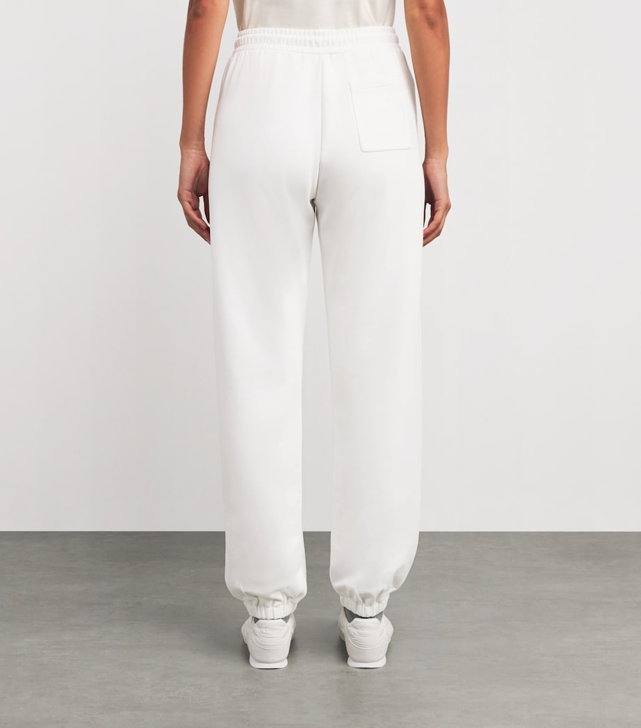 Jersey Drawstring Sweatpants 001 OPTICAL WHITE Image 4