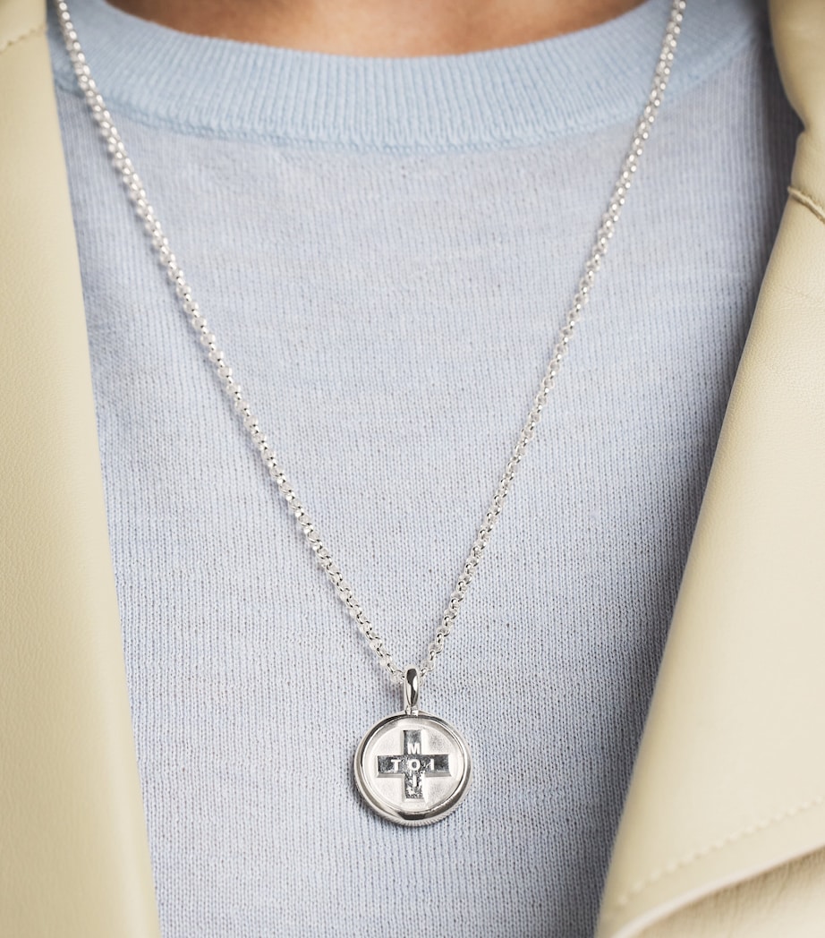 TILLY SVEAAS Sterling Silver Moi + Toi Necklace Silver Image 2