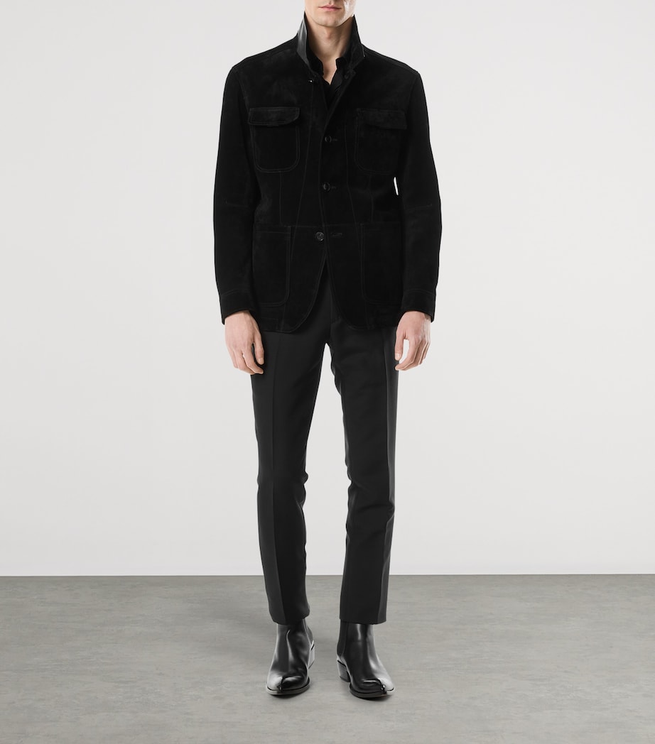 Suede Military Jacket LB999 Image 3