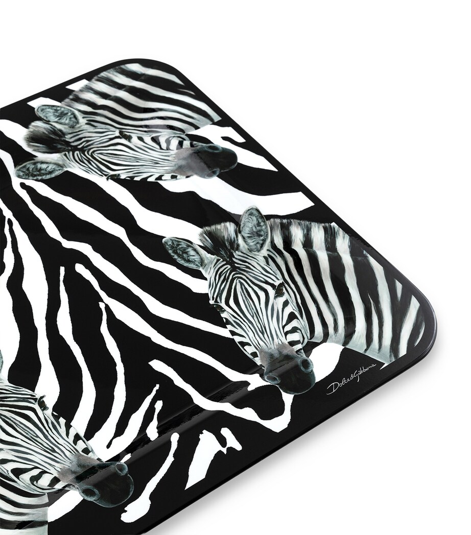 Wooden Zebra Tray UZ003 ZEBRA Image 3