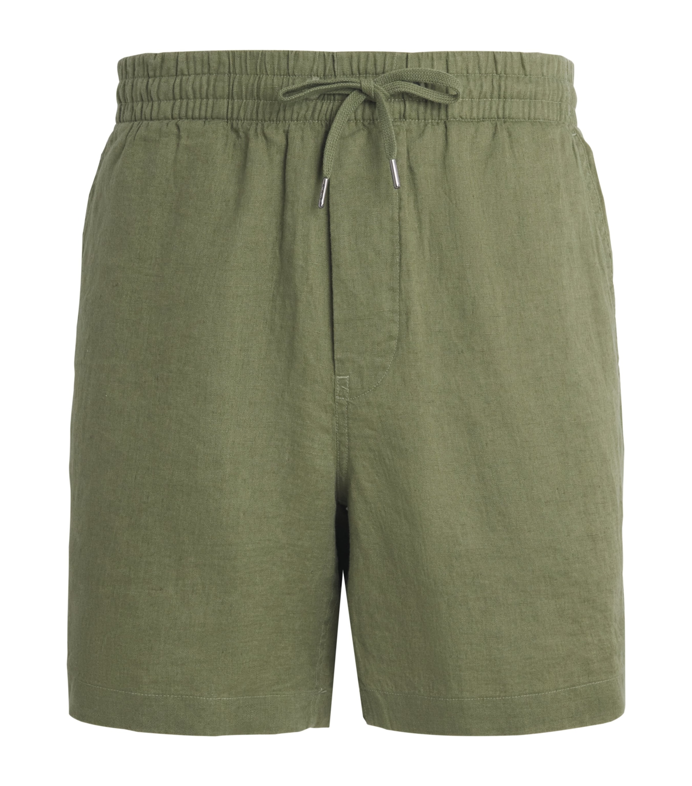 Polo Ralph Lauren Mens Linen Prepster Shorts Garden Trail Image 1