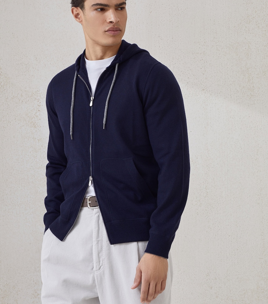 Cashmere Zip-Up Hoodie CW425 Image 2