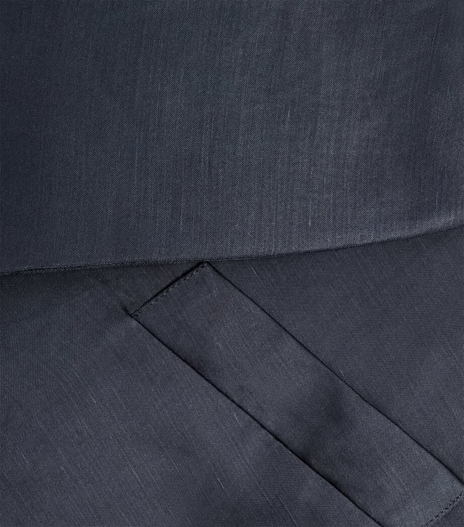 Double-Breasted Blazer BLACK Image 5